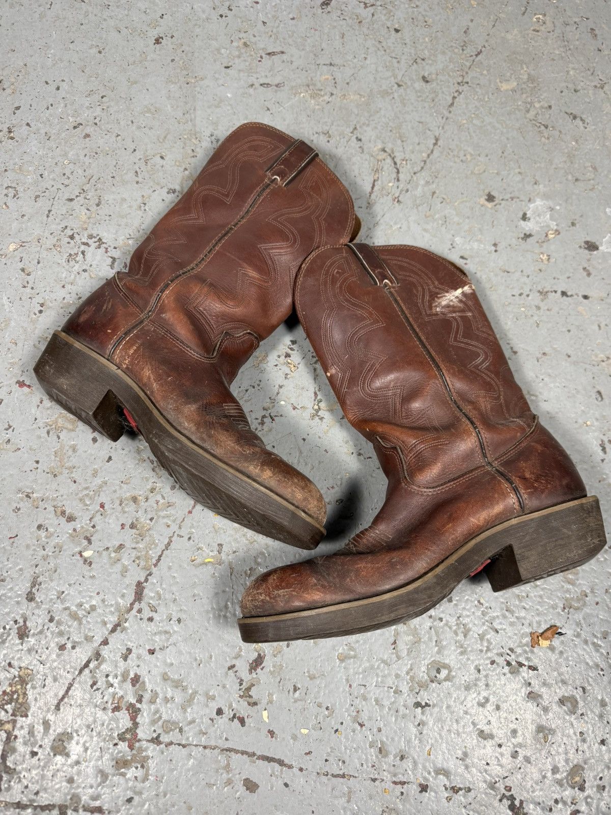 Durango 90s Vintage Durango Usa MadeRound toe Cowhide Cowboy Boots Size US 8 / EU 41 - 1 Thumbnail