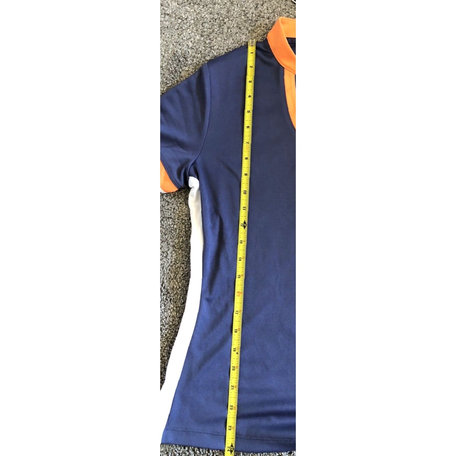 Callaway NWT Callaway Opti Dri T Shirt XS Women Multicolor Blue Indigo Orange 100% Polyester Short Sleeve Pullover Activewear Casual Workwear Womens Size XS / US 0-2 / IT 36-38 - 6 Thumbnail