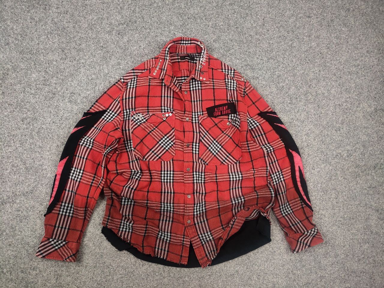 Diesel Diesel alchemy from above Distressed Plaid Flannel Shirt Size US M / EU 48-50 / 2 - 8 Thumbnail