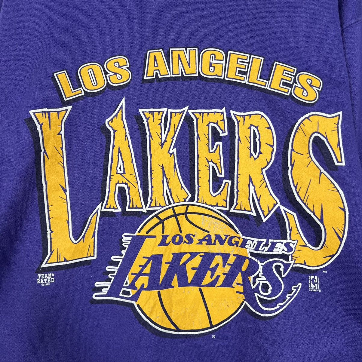 NBA Vintage 90’s NBA Los Angeles Lakers Sweatshirt #4227-C193 Size US M / EU 48-50 / 2 - 3 Thumbnail