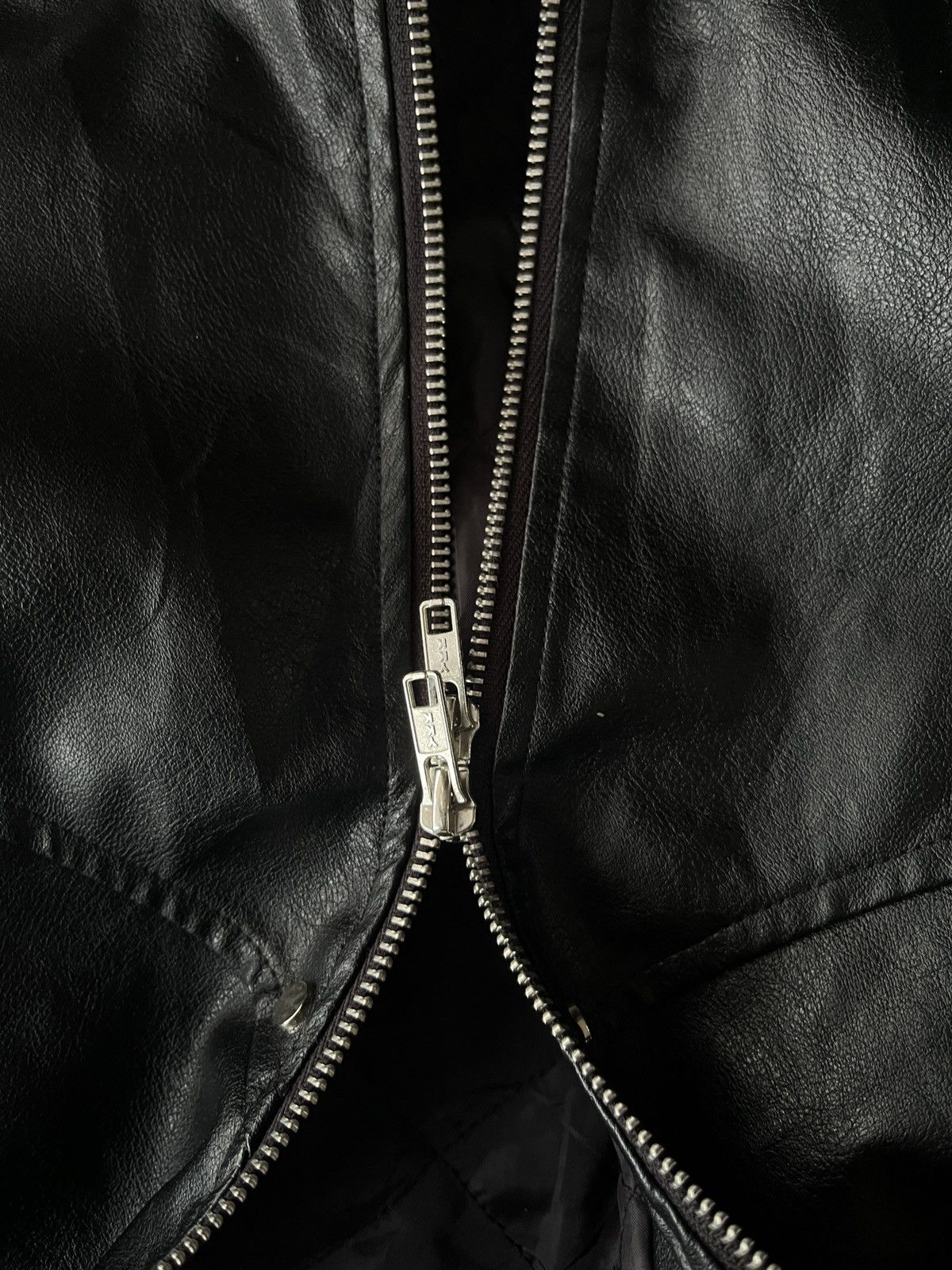 KMRii Faux Leather Fur GV Gallery Inspired Jacket LGB Vkei Size US L / EU 52-54 / 3 - 8 Thumbnail