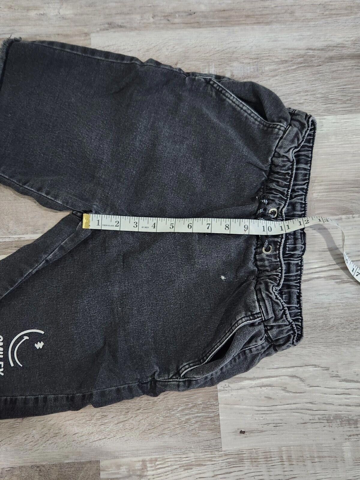 Designer Smiley World Shorts Sz 16 Black Drawstring Waist Y2k Size US 26 / EU 42 - 6 Thumbnail