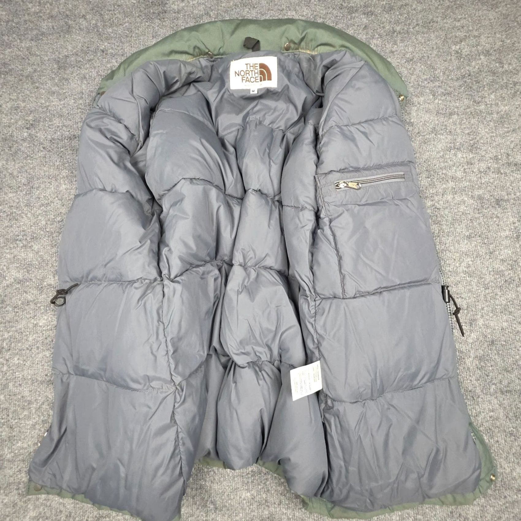 The North Face VINTAGE The North Face Jacket Puffer Down Men's Medium Green NO HOOD Made USA Size US M / EU 48-50 / 2 - 3 Thumbnail