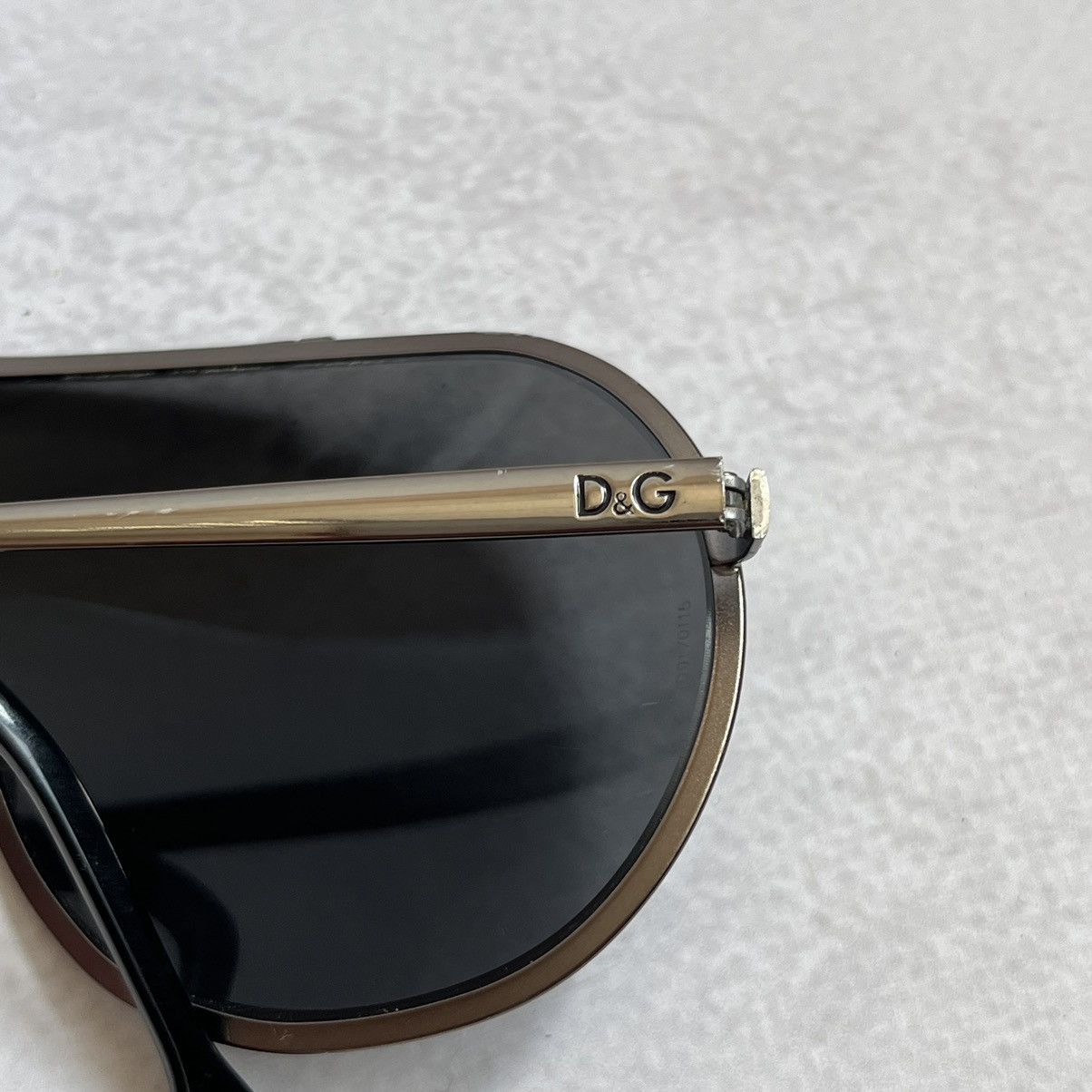 Dolce & Gabbana × Vintage Dolce Gabanna Mask logo vintage sunglasses dg6075 079/6g Size ONE SIZE - 7 Thumbnail