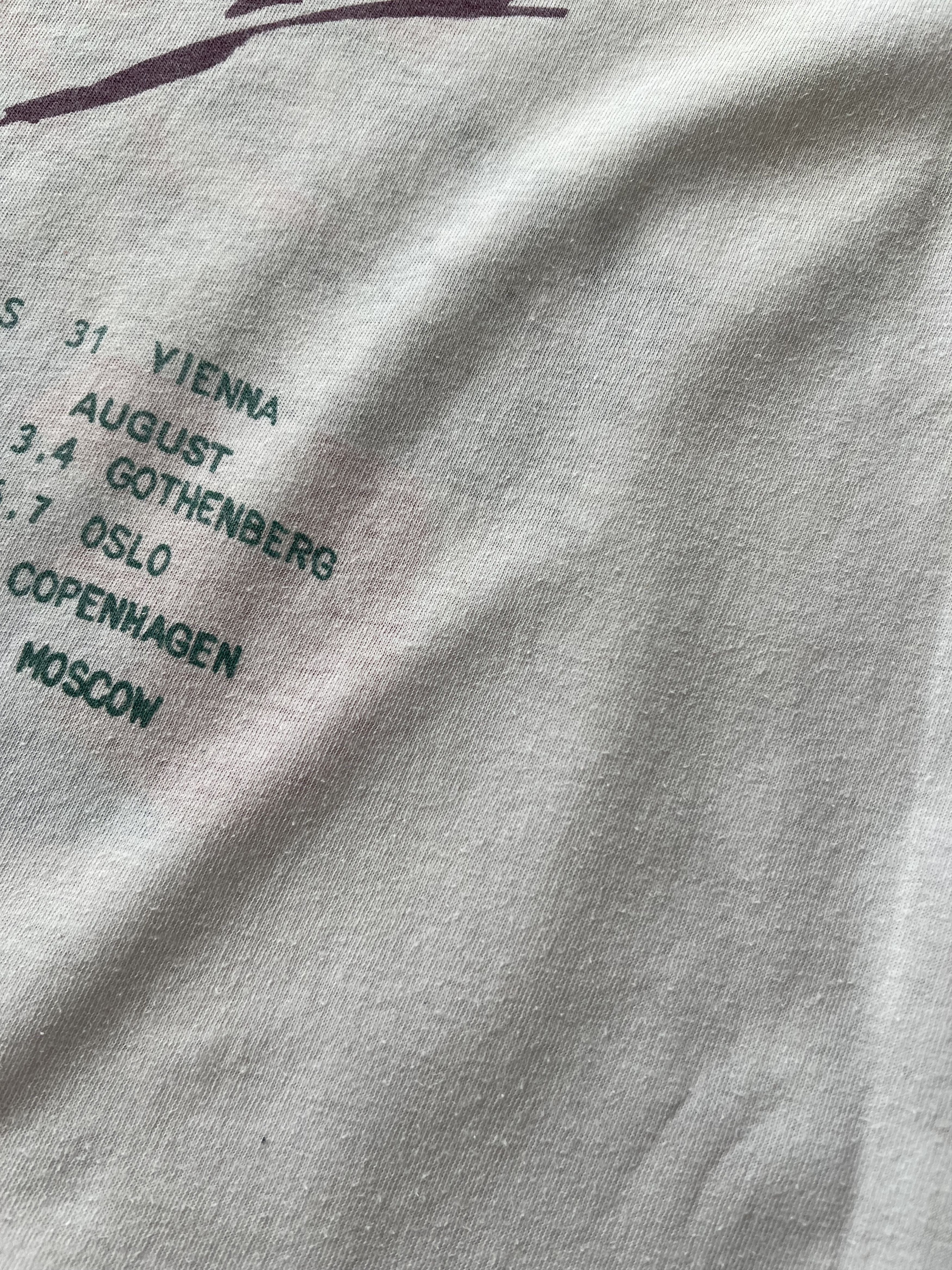 Band Tees Vintage 1990 The Rolling Stones Urban Jungle White T-shirt Size US M / EU 48-50 / 2 - 20 Thumbnail