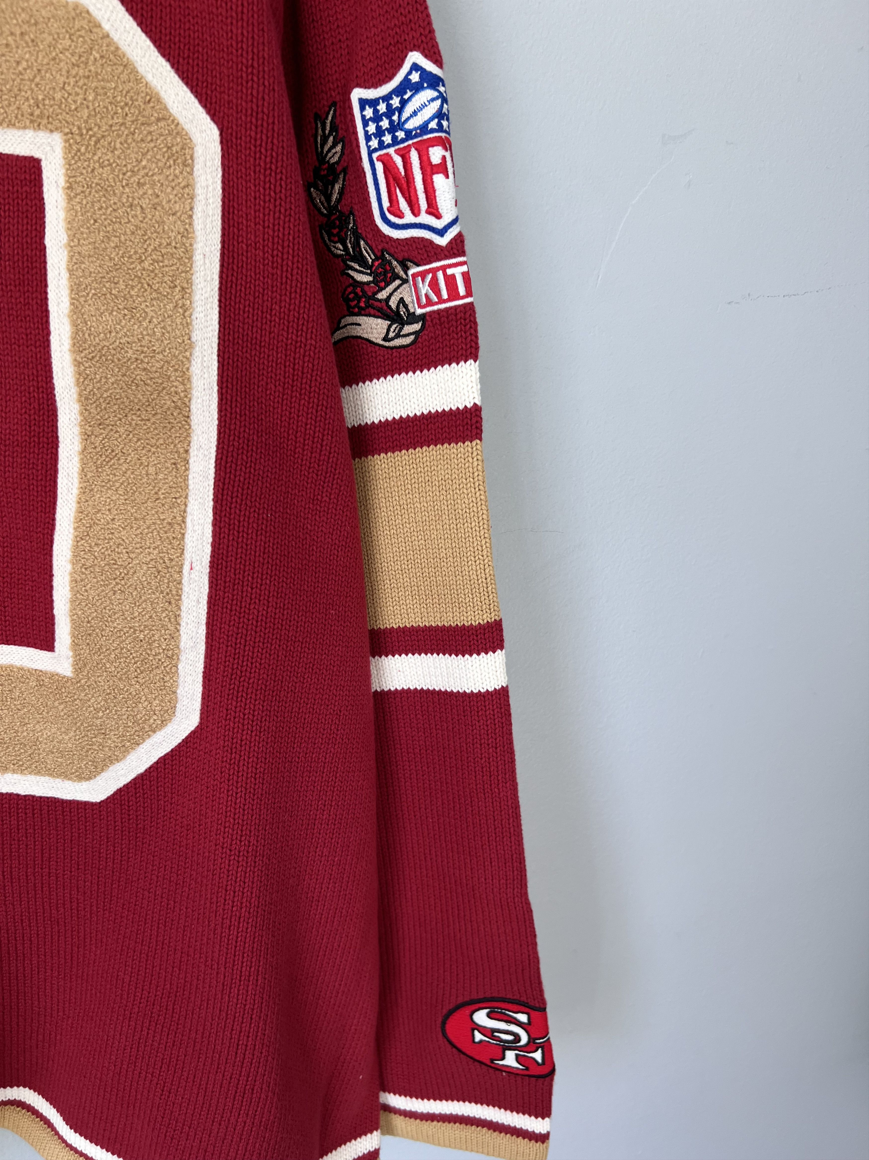 Kith × NFL Kith NFL San Francisco 49ers Jerry Rice Beau Knit Sweater Size US XL / EU 56 / 4 - 9 Thumbnail