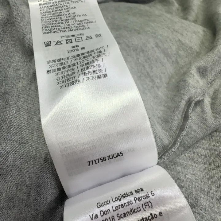 Gucci Gucci Gucci SS24 Logo Print T-Shirt for Men -2506 Size US M / EU 48-50 / 2 - 7 Thumbnail