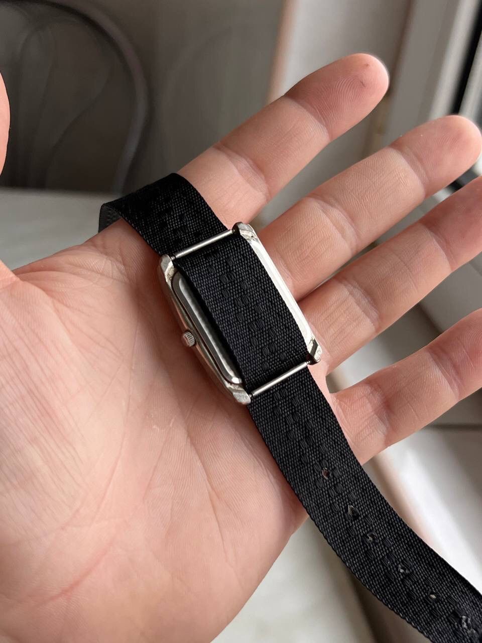 Japanese Brand × Vintage Vintage Japanese style futuristic Watch Q&Q y2k tank watch Size ONE SIZE - 9 Thumbnail