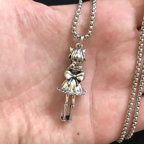 Jewelry Punk Necklace Gothic Chain Size ONE SIZE - 2 Thumbnail