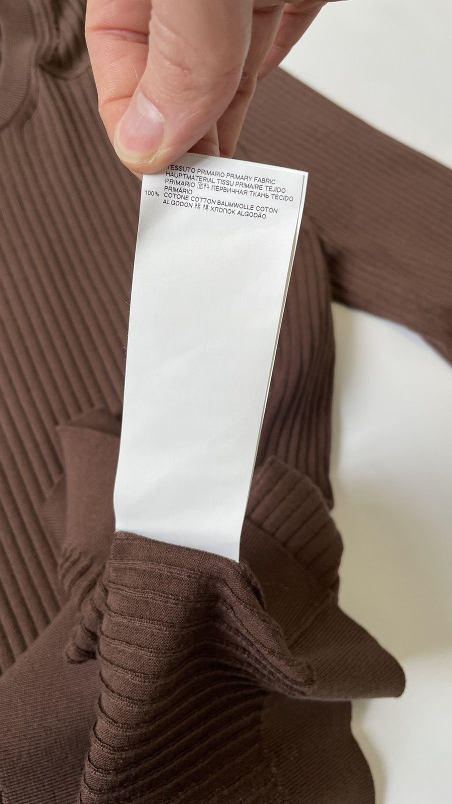Maison Margiela S/S 20 ‘Destroyed’ Ribbed Military Sweater Size US M / EU 48-50 / 2 - 12 Thumbnail