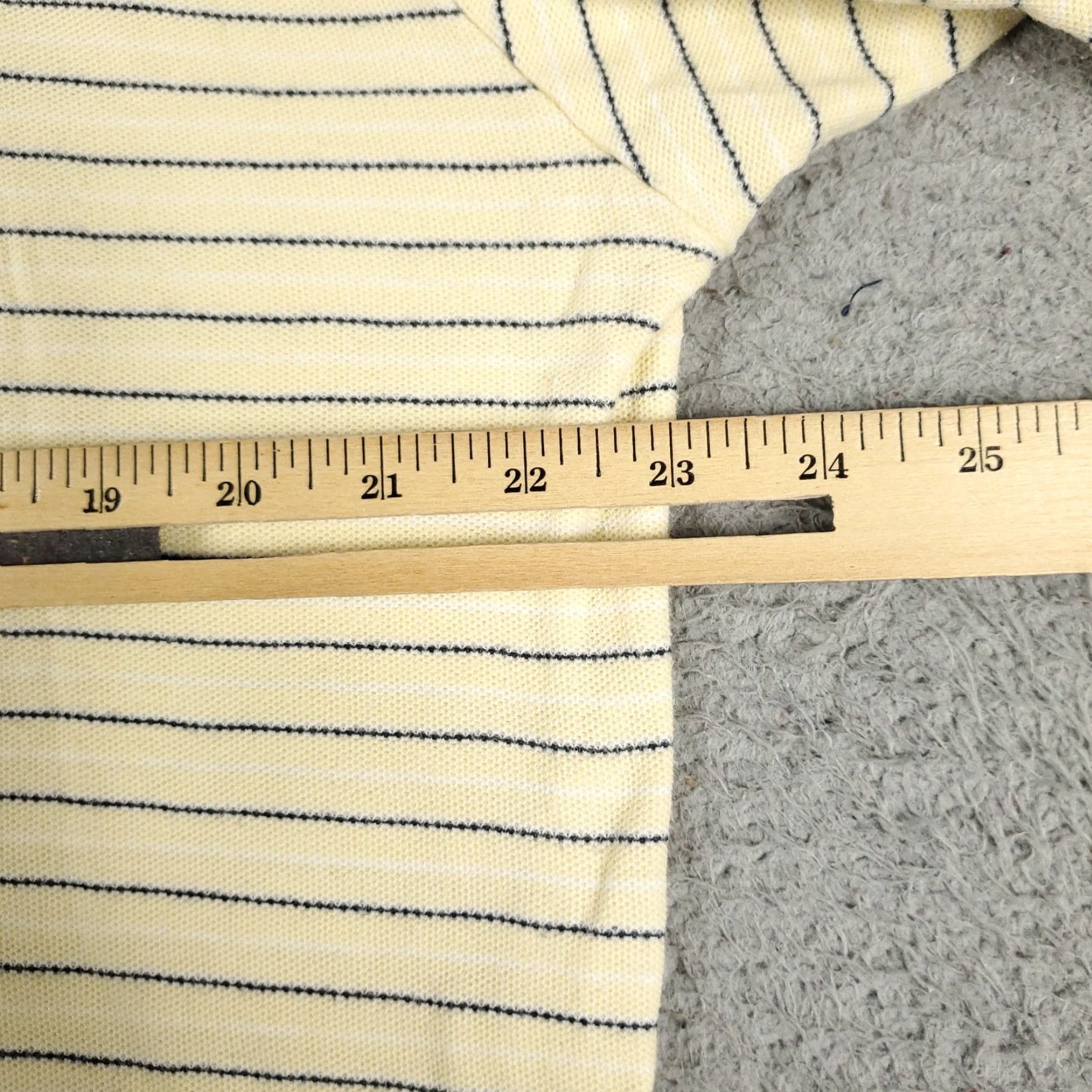 Nautica Nautica Polo Shirt Mens XL Yellow Striped Casual Short Sleeve Adult Size US XL / EU 56 / 4 - 5 Thumbnail