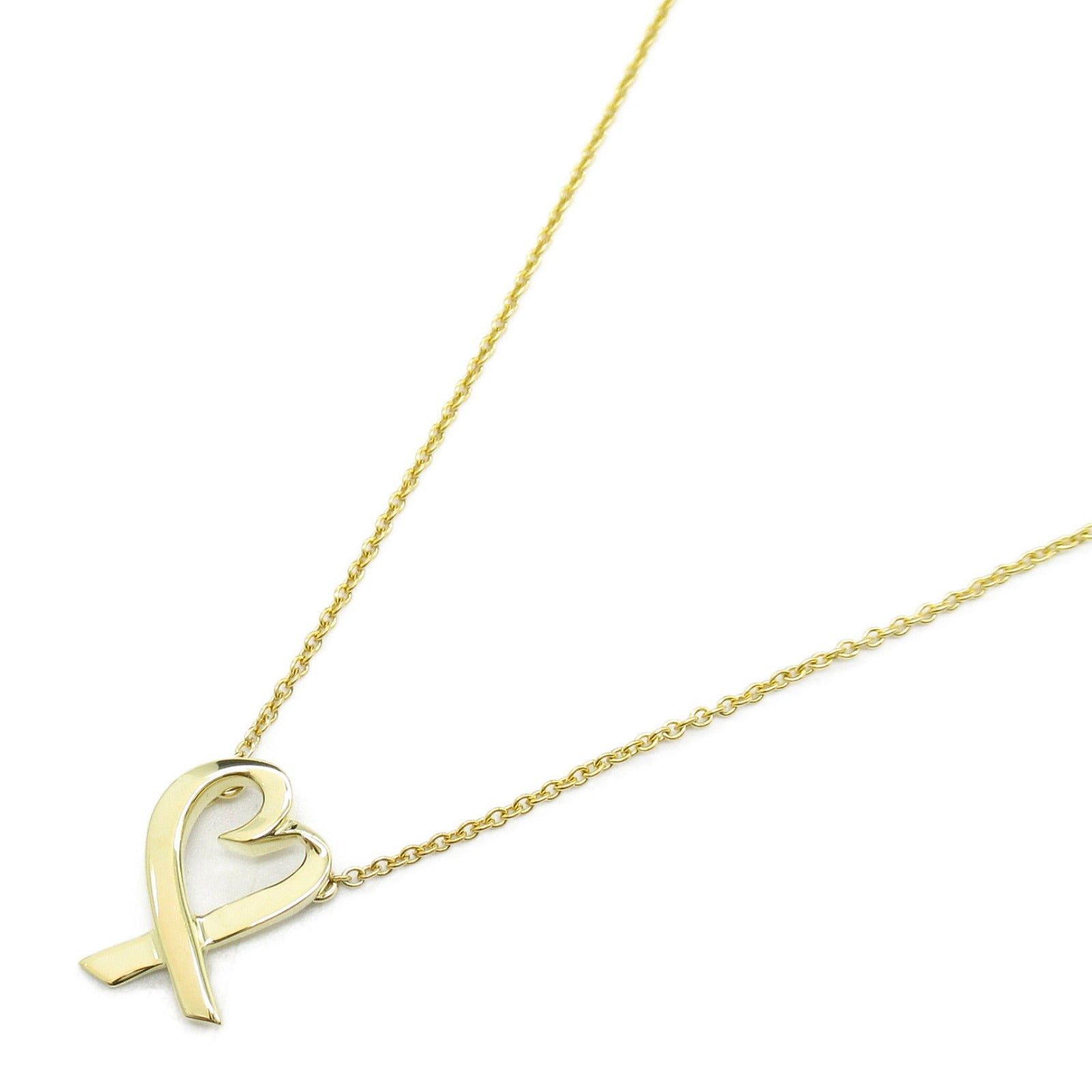 Tiffany & Co. Tiffany Co Loving Heart Necklace K18 (Yellow Gold) Gold Size ONE SIZE - 1 Thumbnail