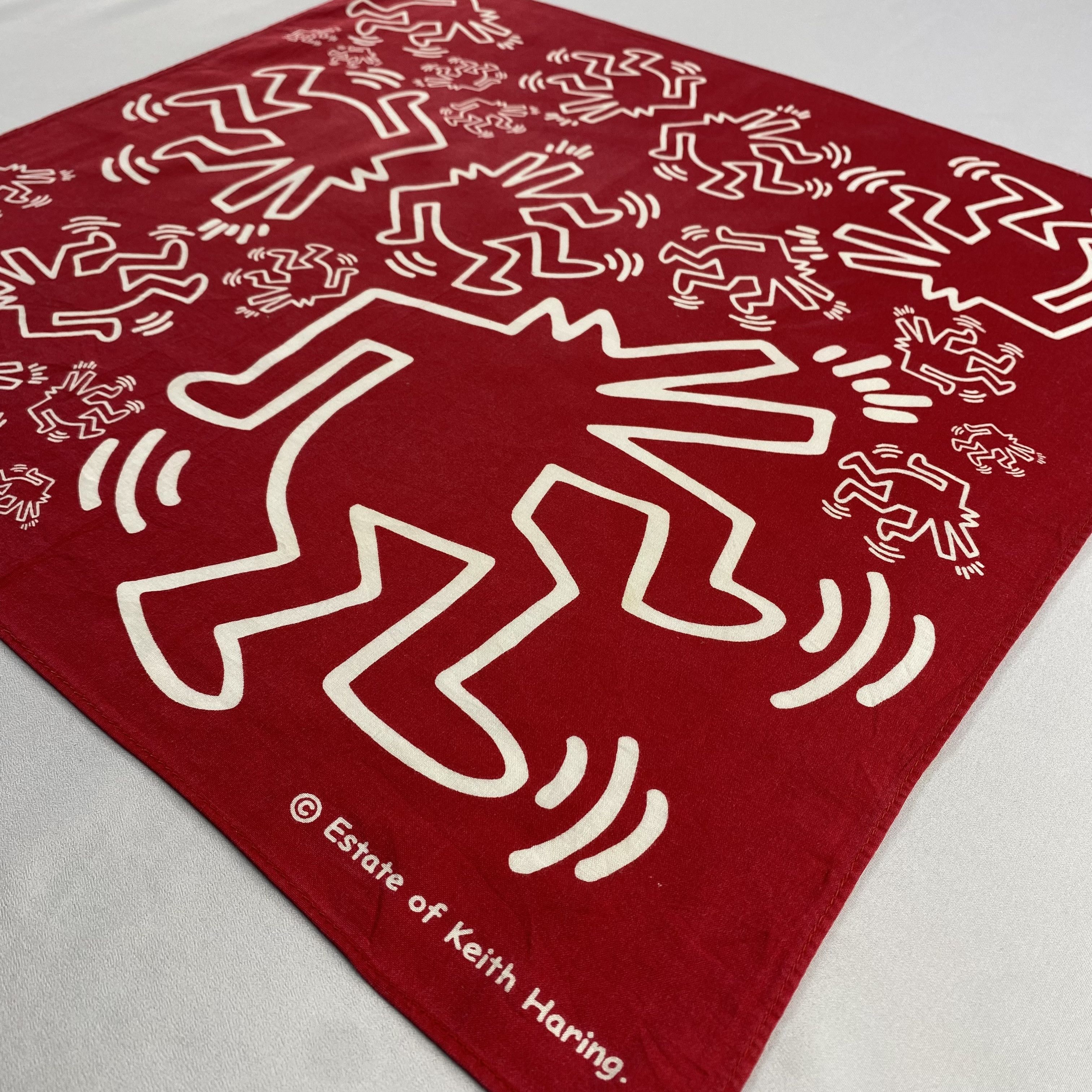 Keith Haring Keith Haring Neckerchief / Bandana / Handkerchief-P597 Size ONE SIZE - 2 Thumbnail