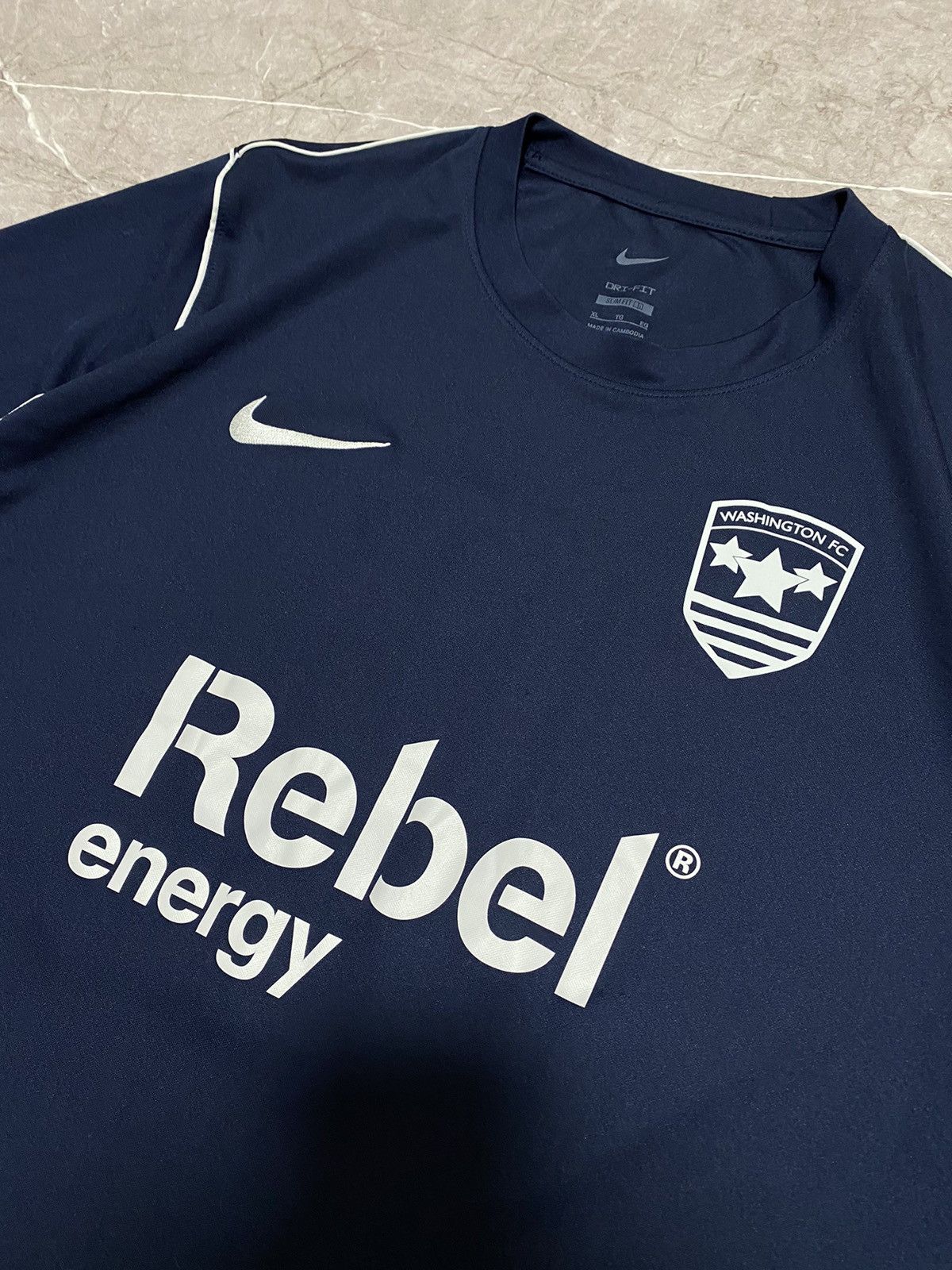 Nike Vintage Nike Washington FC # 18 Soccer Football Jersey Y2K Size US XL / EU 56 / 4 - 4 Thumbnail