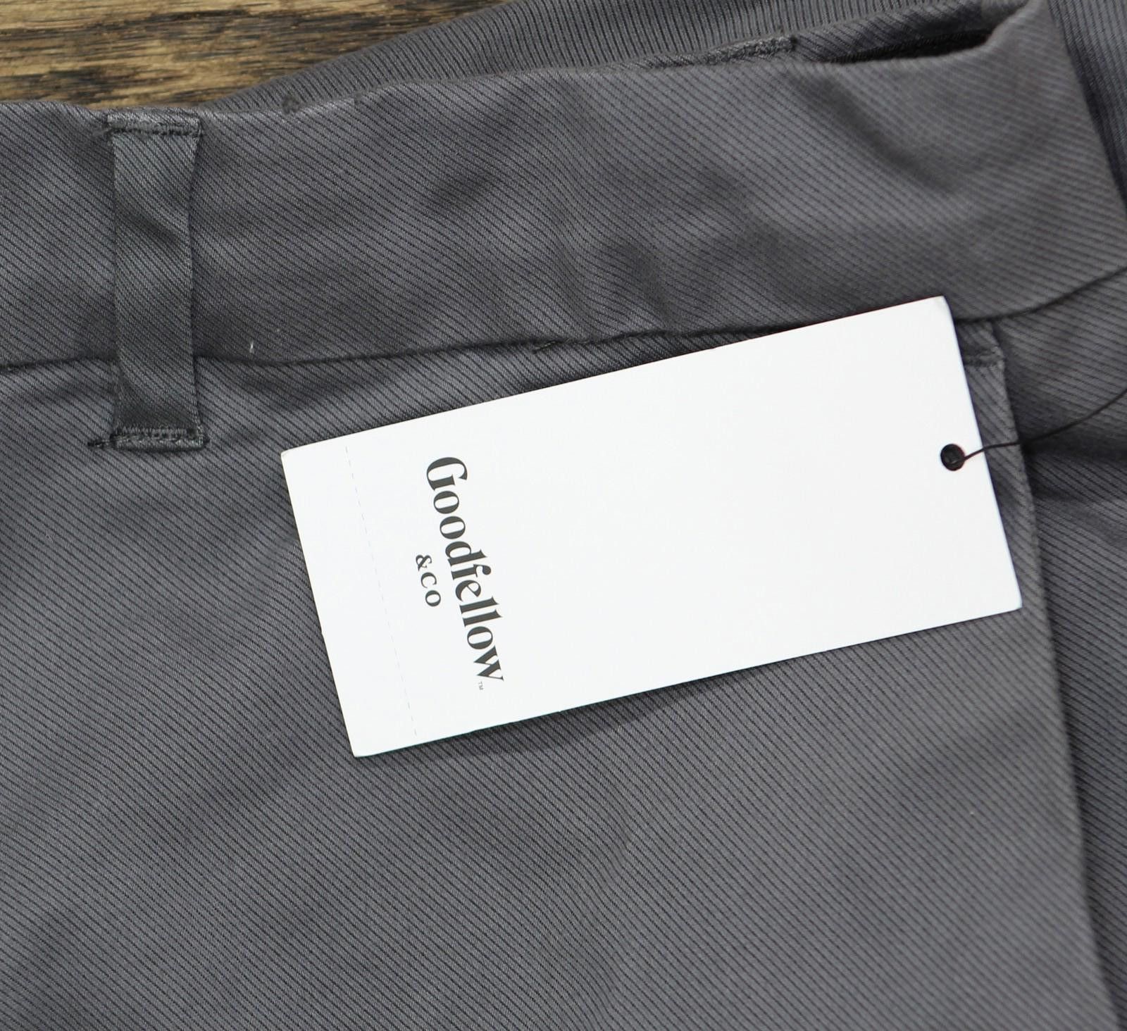 Other Nwt Goodfellow & Co Mens Fit Chino Pants 93579891 Gray 38x32 Size US 38 / EU 54 - 3 Thumbnail