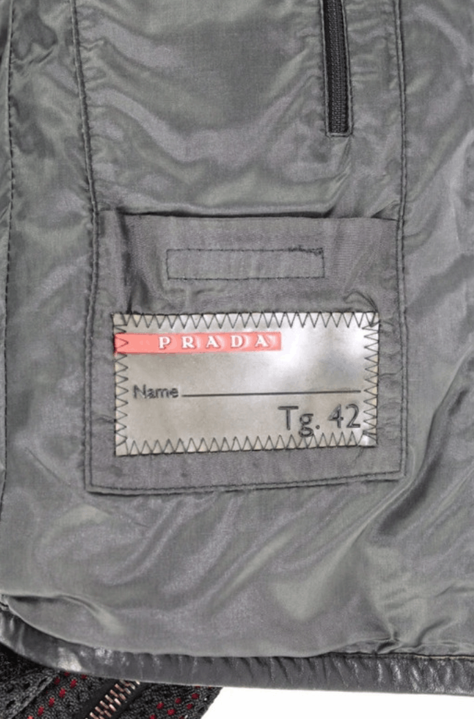 Prada Prada Jacket 1999 Coat Mesh Bomber Red Tab Sport EX0010 Size M / US 6-8 / IT 42-44 - 11 Thumbnail