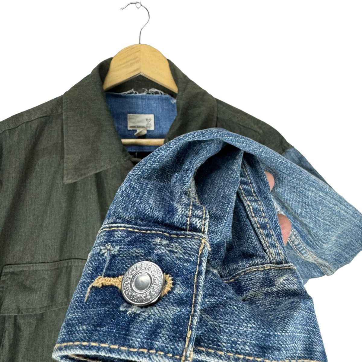 American Apparel × Urban Renewal 🌟URBAN RENEWAL X LEVIS SHIRTS CAMO JACKET Size US M / EU 48-50 / 2 - 4 Thumbnail