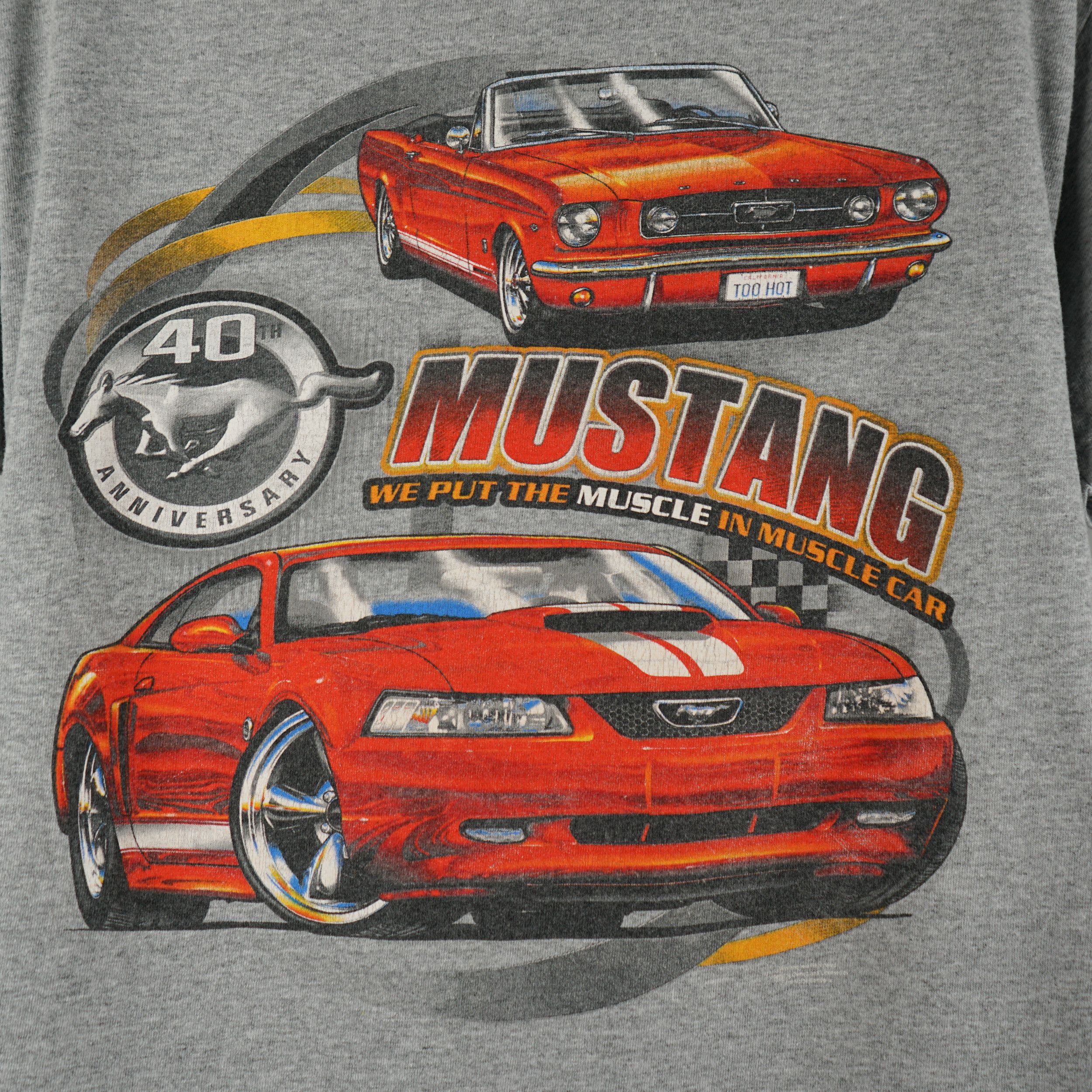 Ford × Vintage Vintage 2004 Ford Mustang T-Shirt Size US M / EU 48-50 / 2 - 2 Thumbnail