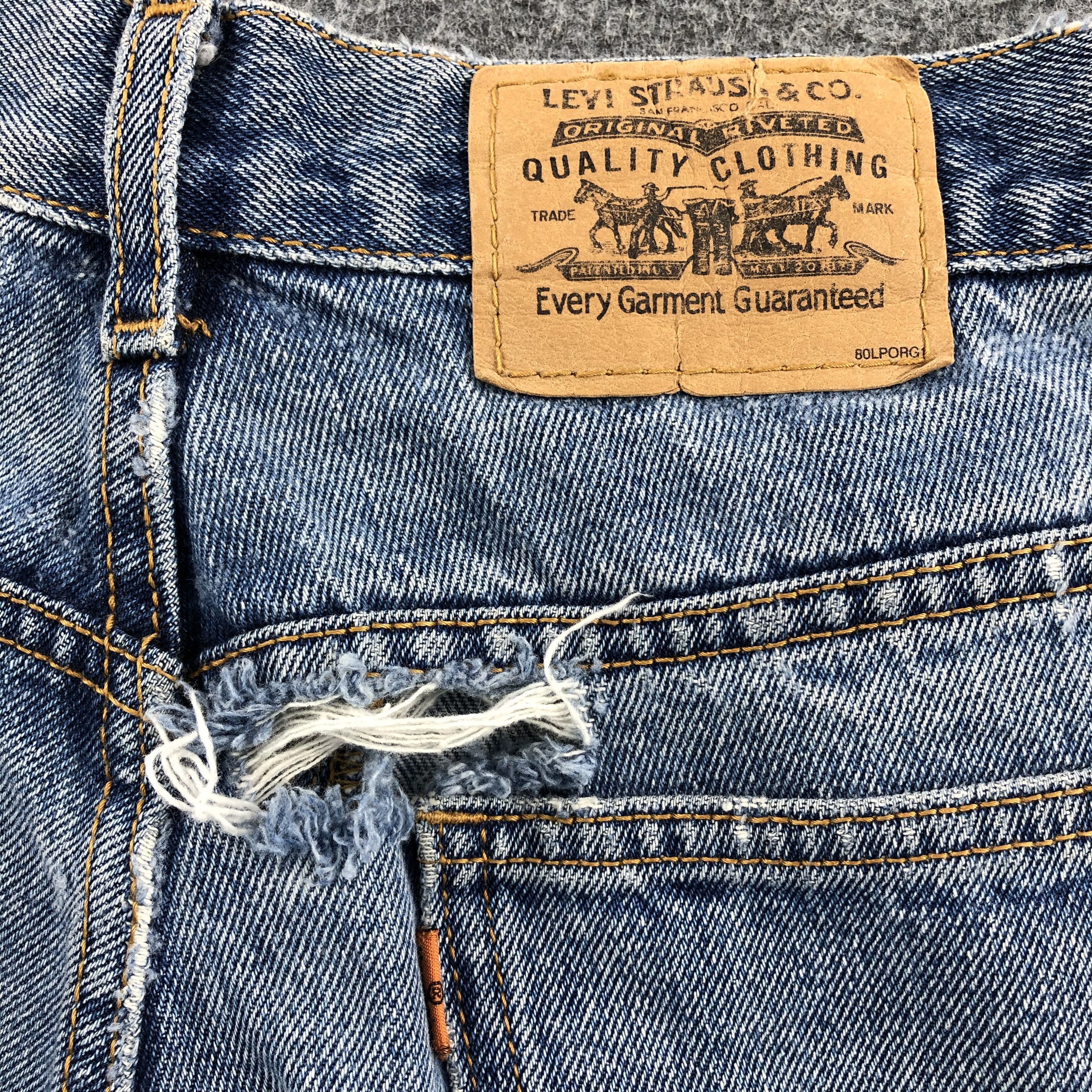 Levi's × Vintage Vintage Levis Orange Tab Jeans-JM1233 Size US 28 / EU 44 - 6 Thumbnail