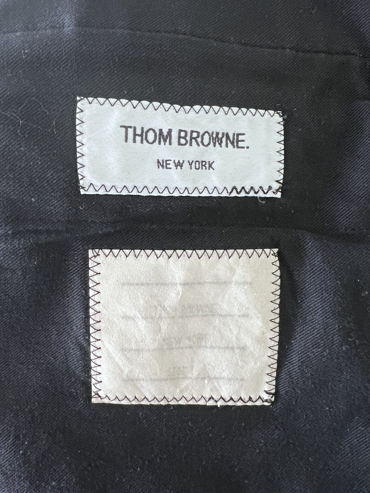 Thom Browne Gray Thom Browne Pants Size 38R - 11 Thumbnail
