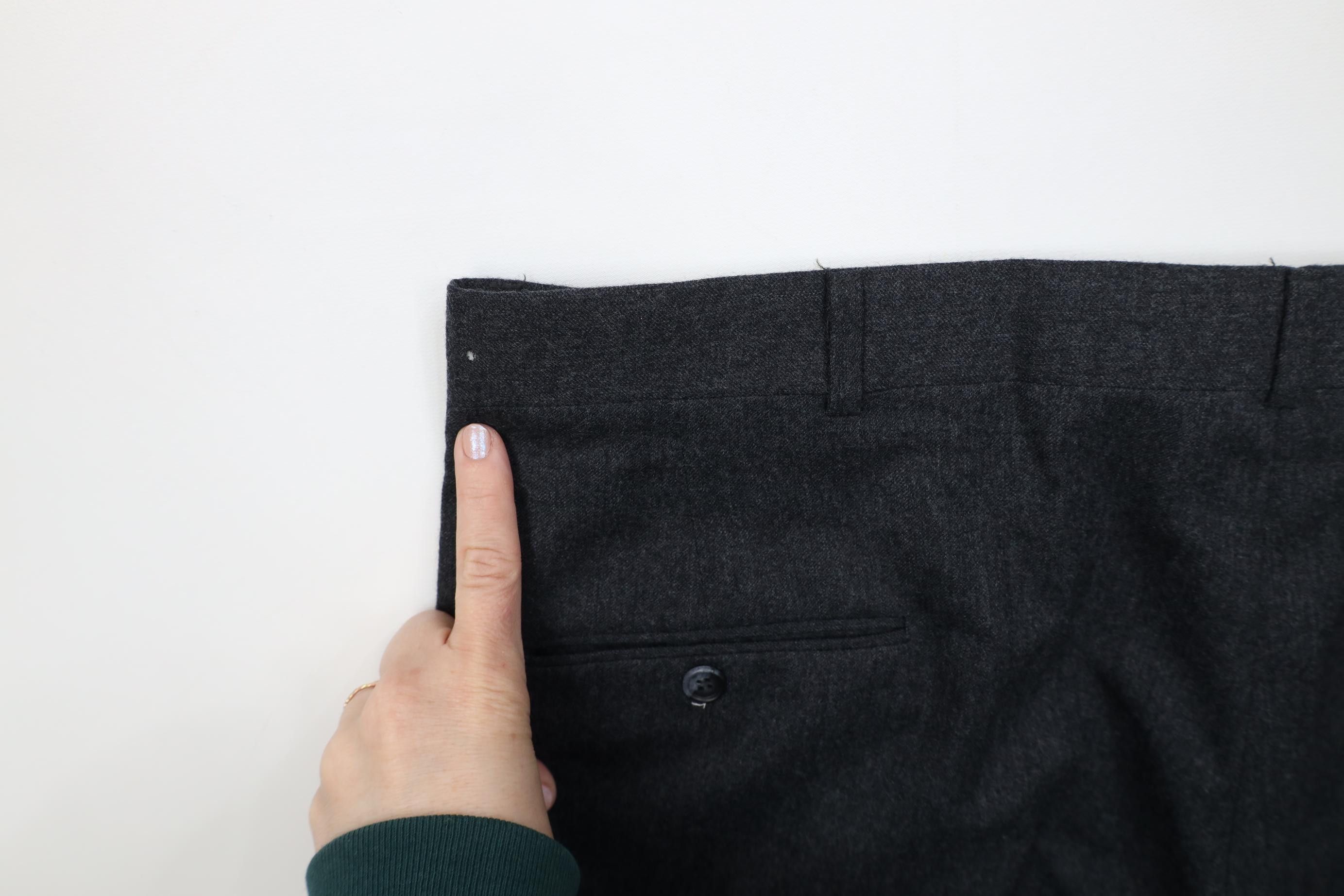Vintage Vintage 70s Streetwear Knit Wide Leg Chino Pants Gray USA Size US 40 / EU 56 - 15 Thumbnail
