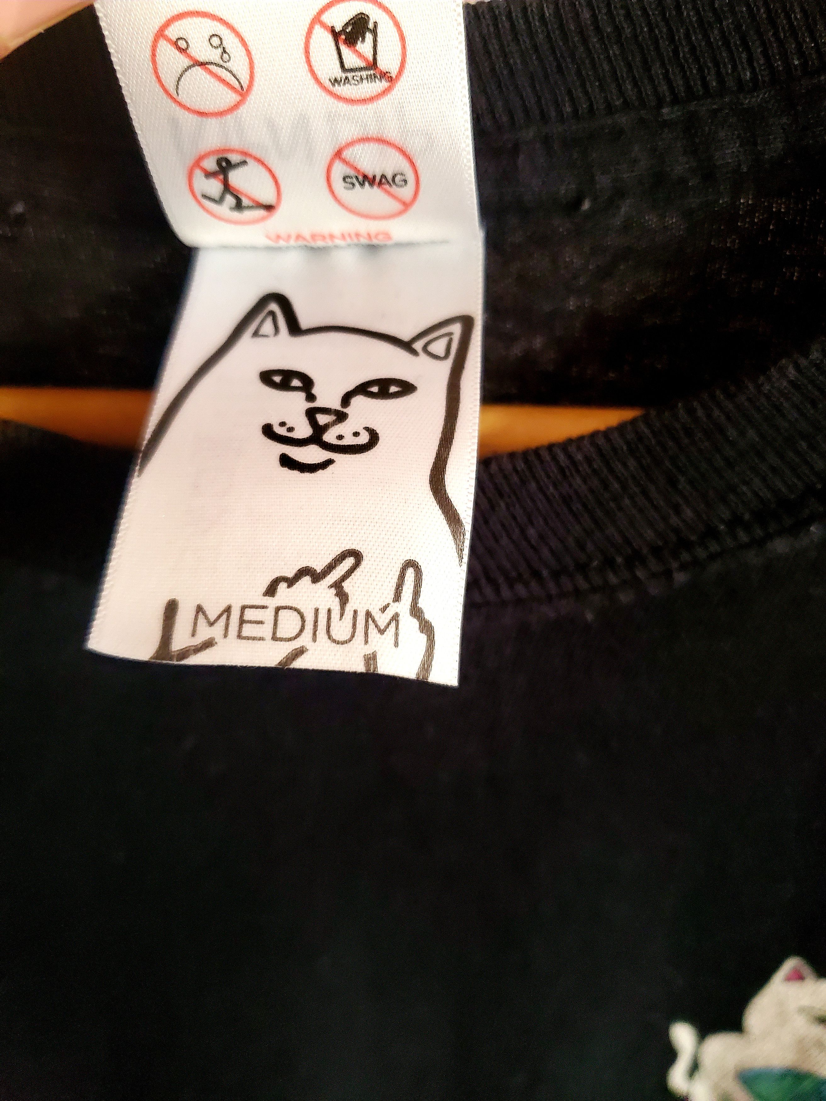 RIPNDIP × Vintage Long Sleeve Ripndip “fuck everything” tee