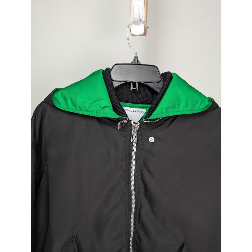 Bottega Veneta o1rshd1 Nylon Garabdine Puffer Jacket in Black Size US S / EU 44-46 / 1 - 2 Thumbnail