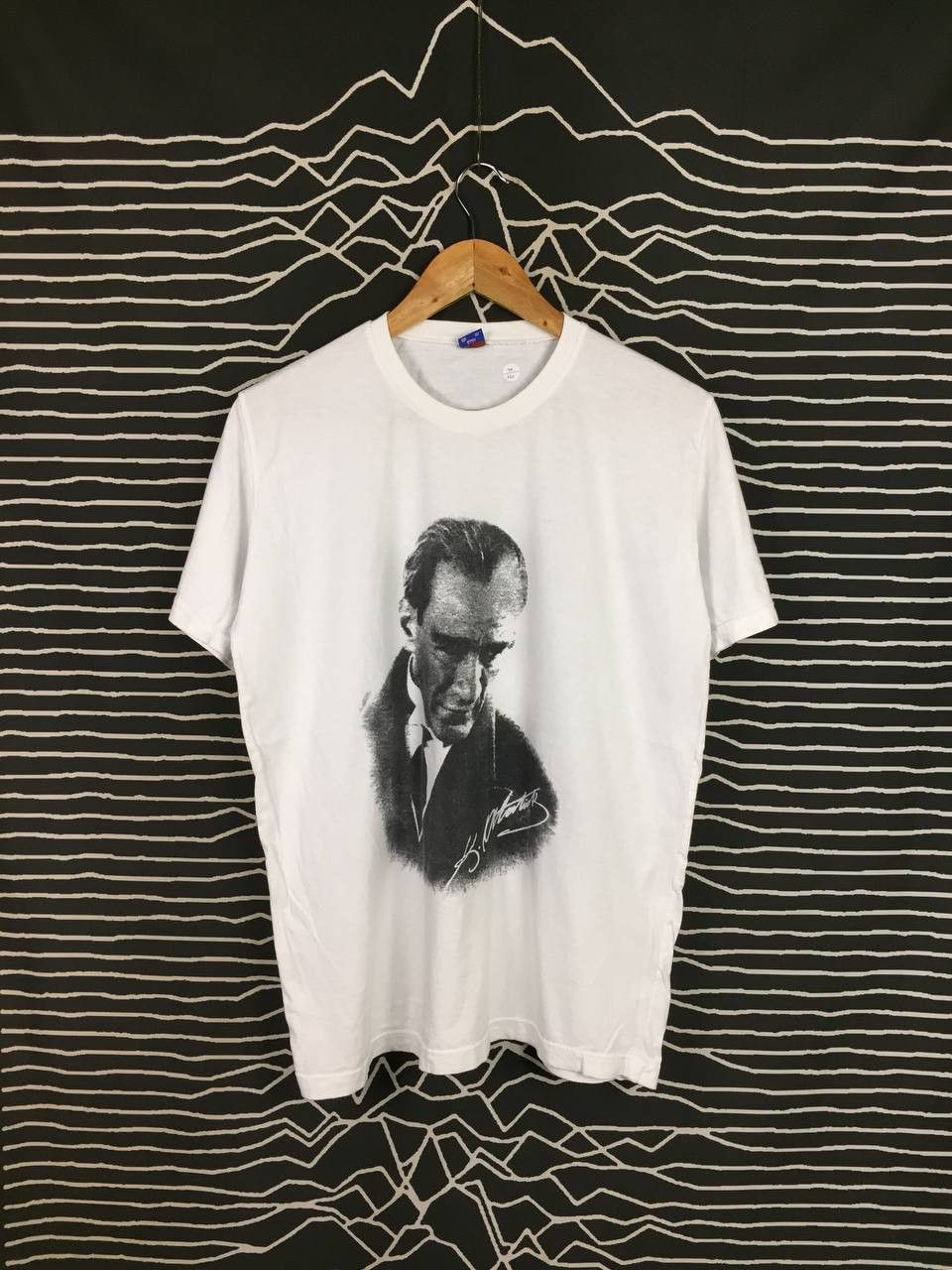 Vintage Vtg Mustafa Kemal Atatürk Turkish Heritage Memorial Tee Size US M / EU 48-50 / 2 - 2 Thumbnail