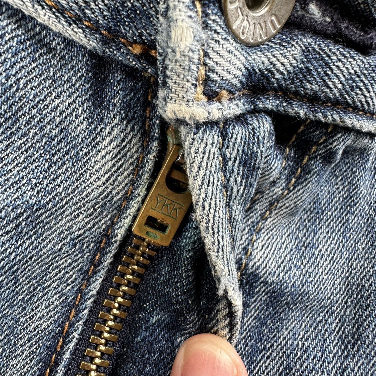 Japanese Brand × Jean × Vintage Vintage Japanese Distressed Faded Denim Jean Pant W38 Size US 38 / EU 54 - 5 Thumbnail