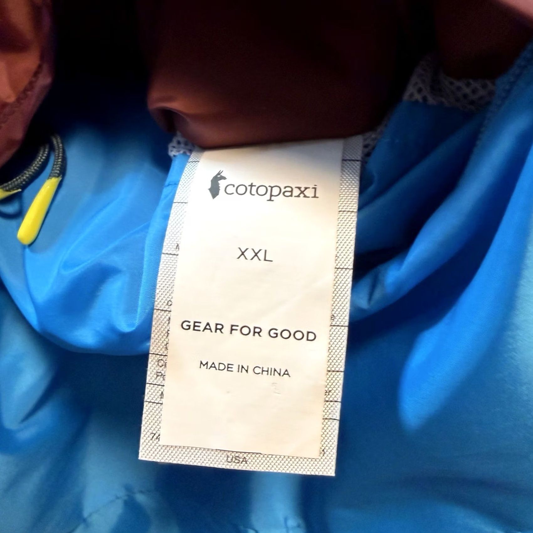 Cotopaxi Cotopaxi Men’s XXL Blue Green Brown Color Block Insulated Full Zip Jacket Size US XXL / EU 58 / 5 - 7 Thumbnail