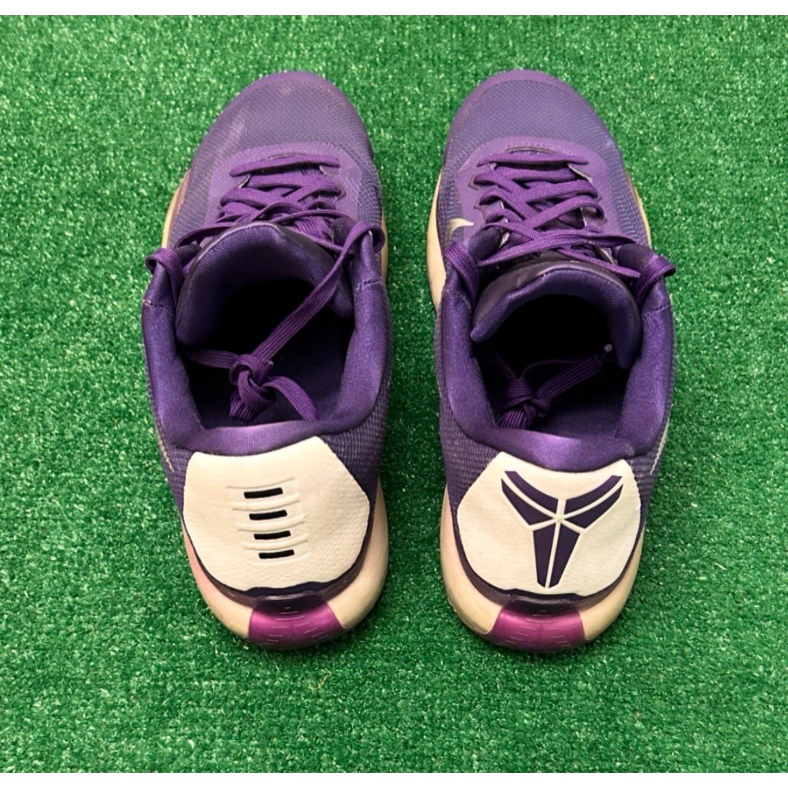 Nike VINTAGE Nike Kobe 10 TB Court Purple Moonwalker Mens Size 16 Purple 813030-501 Size US 15 / EU 48 - 4 Thumbnail