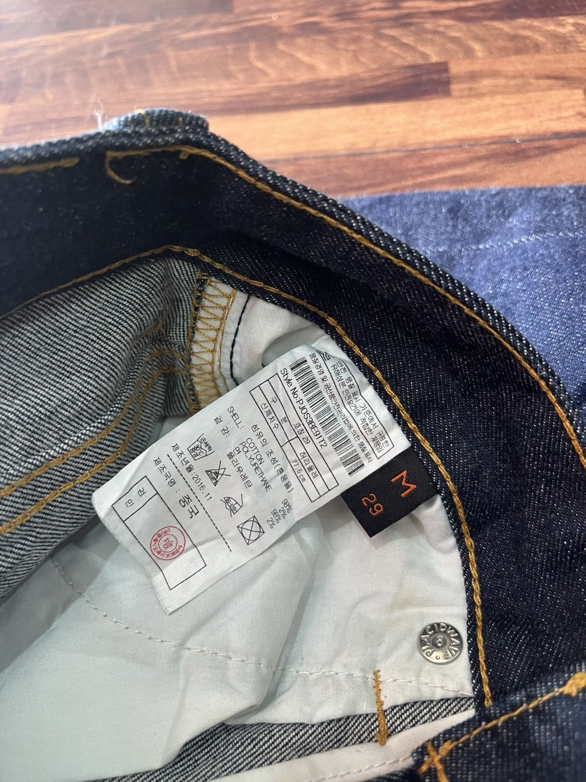 PLAC PLAC - JEANS SELVEDGE Size US 29 - 6 Thumbnail