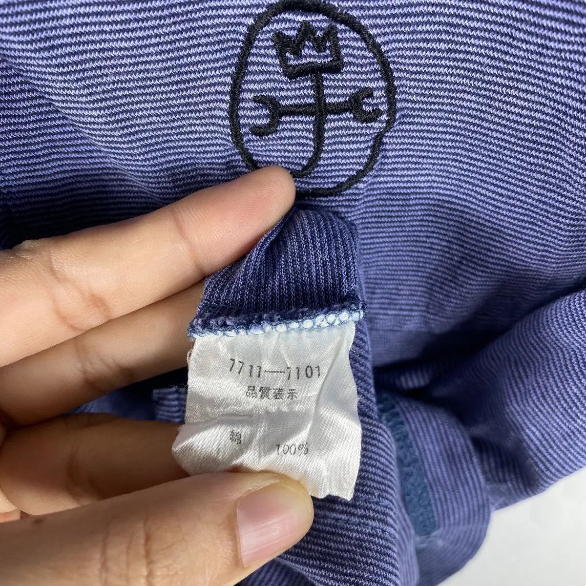 Jean Charles De Castelbajac Vintage 00's CASTELBAJAC SPORT Half-Zipper Pocket Polo Shirt Size US M / EU 48-50 / 2 - 8 Thumbnail