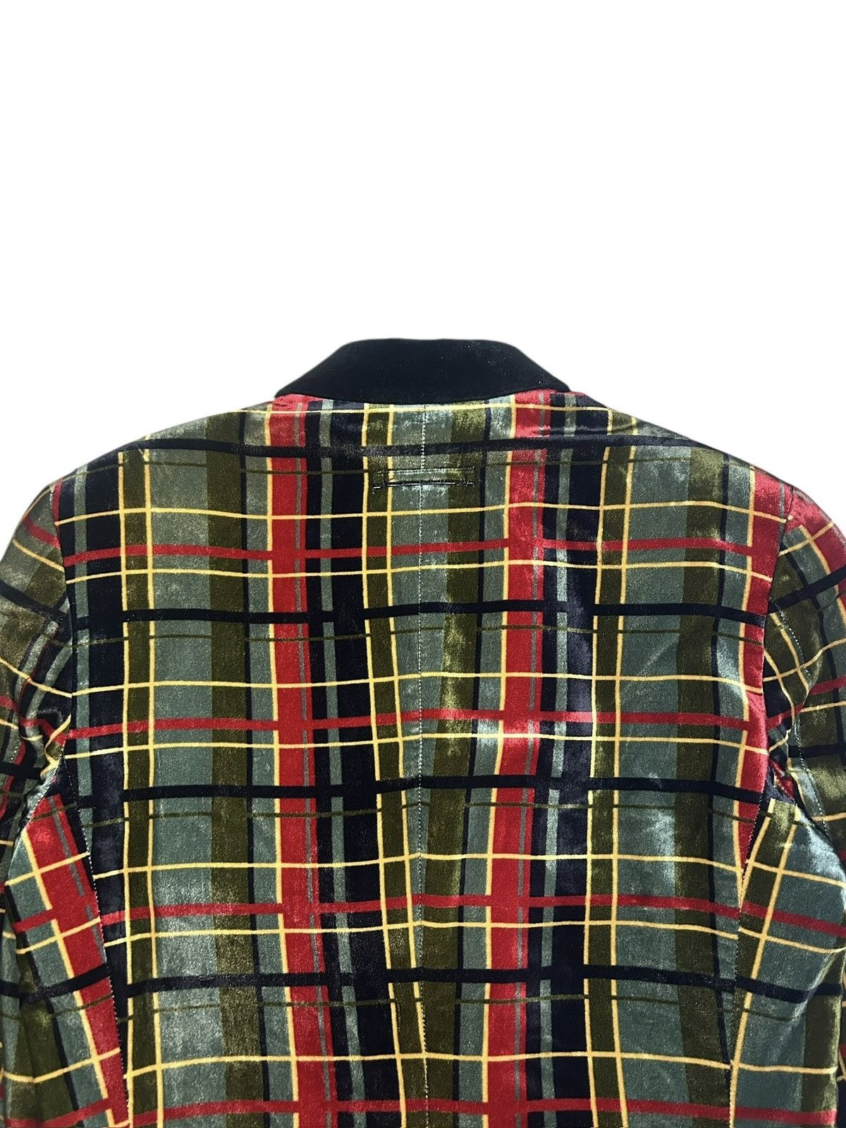 Jean Paul Gaultier F/W 97 Velvet Tartan Coat Size US M / EU 48-50 / 2 - 7 Thumbnail