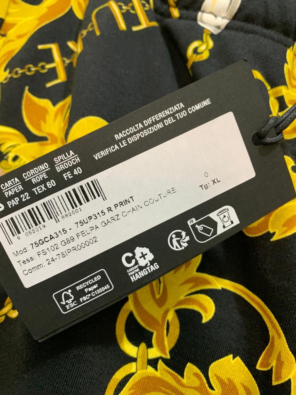 Versace Jeans Couture Garz Chain Couture Versace Jeans Culture trousers, size XL, Size US 34 / EU 50 - 11 Thumbnail