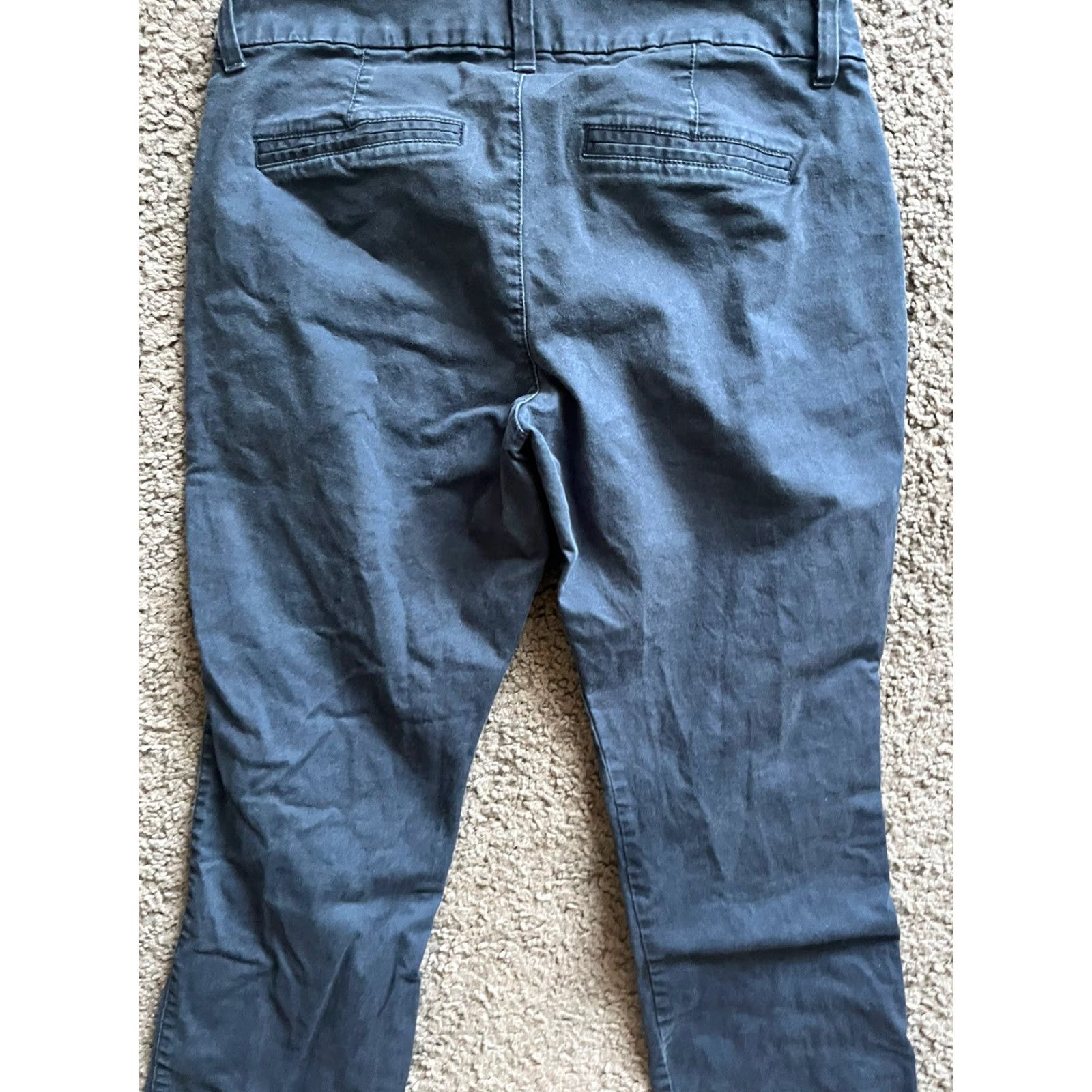 Old Navy Old Navy Women's Pants 4P Petite Blue Bootcut Cotton Stretch 29in Inseam Chino Size 27" / US 4 / IT 40 - 4 Thumbnail