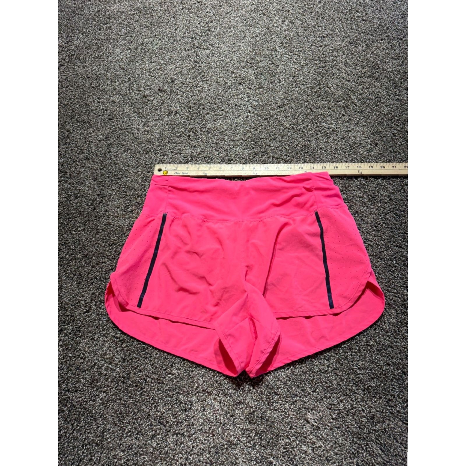 Spyder Spyder Women’s Shorts size L Chino Solid Pink Lightweight Drawstring Athletic Active Running Size 36" / US 14 / IT 50 - 6 Thumbnail