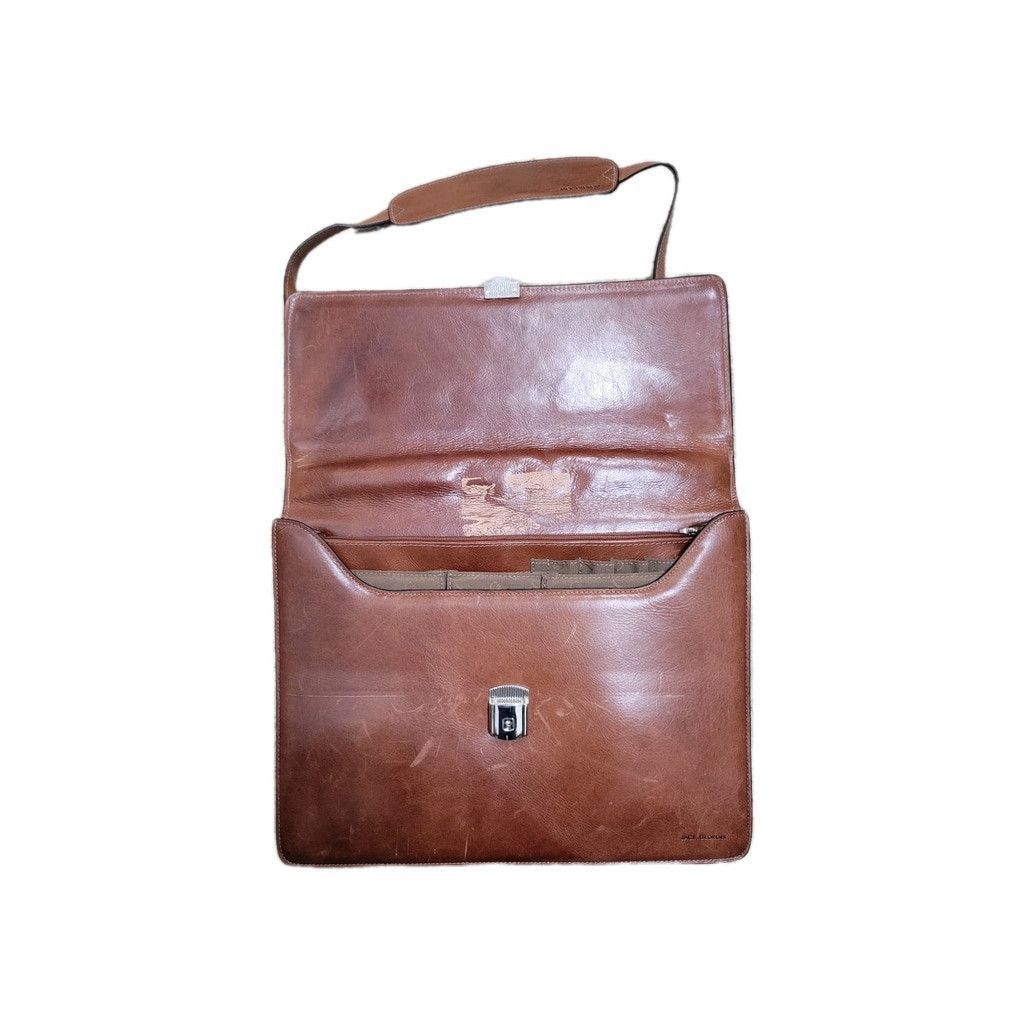 Jack Georges Jack George Professional Leather Expandable Unisex Briefcase Size ONE SIZE - 8 Thumbnail