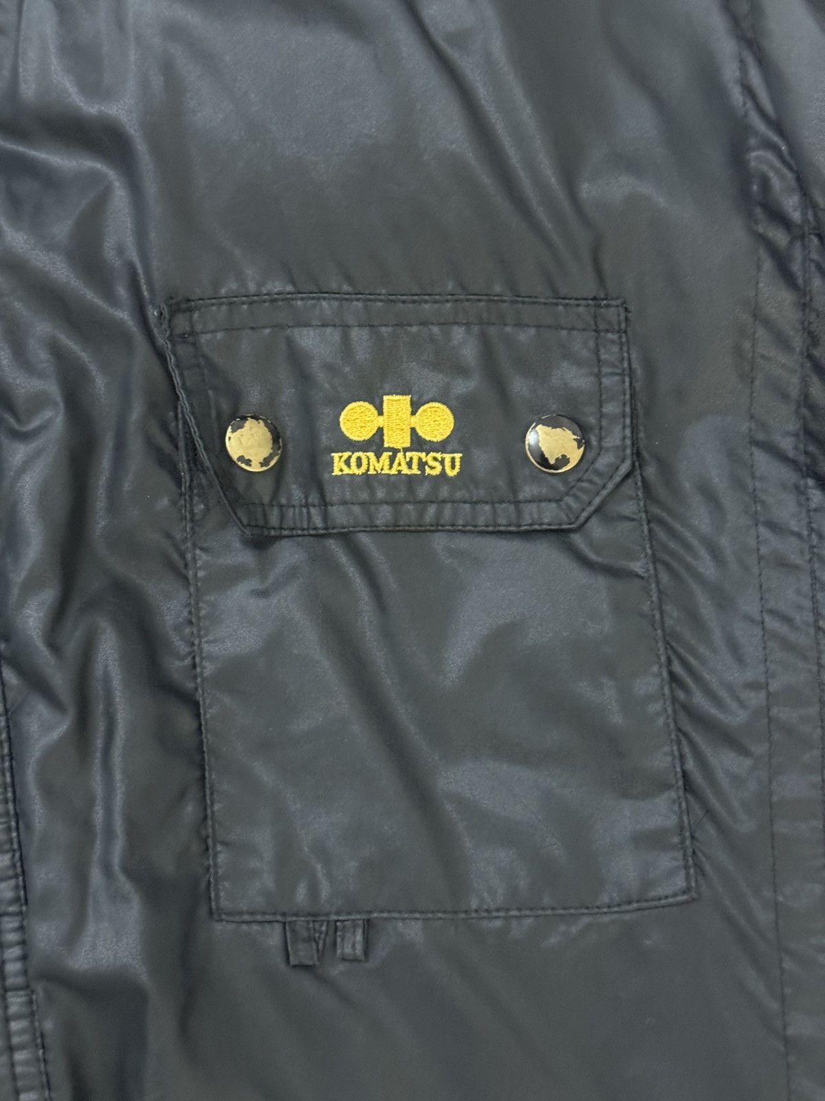 Other Komatsu Vintage Nylon Workwear Bomber Size US M / EU 48-50 / 2 - 3 Thumbnail