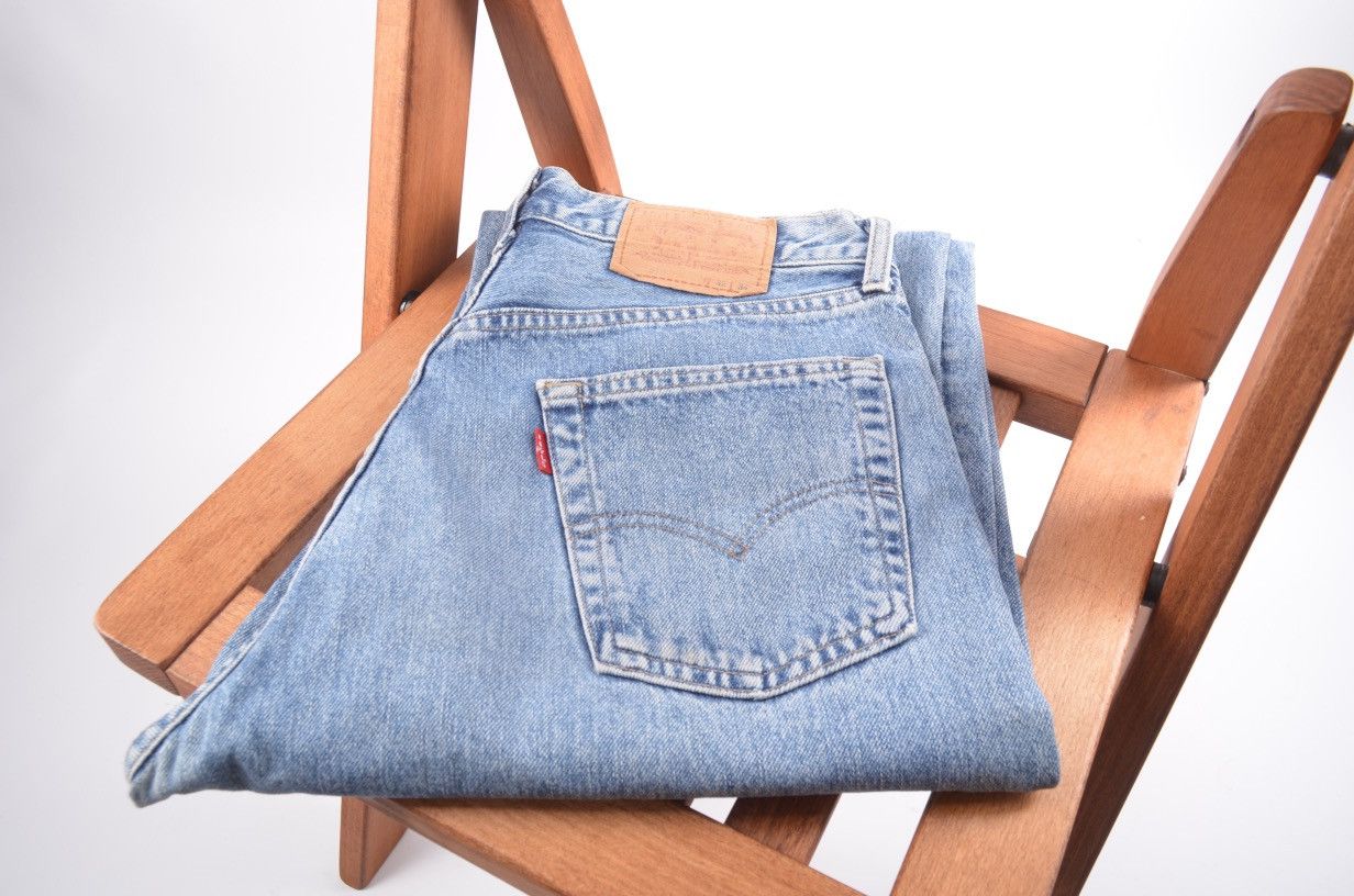 Japanese Brand Vintage Levi’s 518 Perfect Faded Baggy Pants Jeans Y2K Size US 30 / EU 46 - 1 Thumbnail