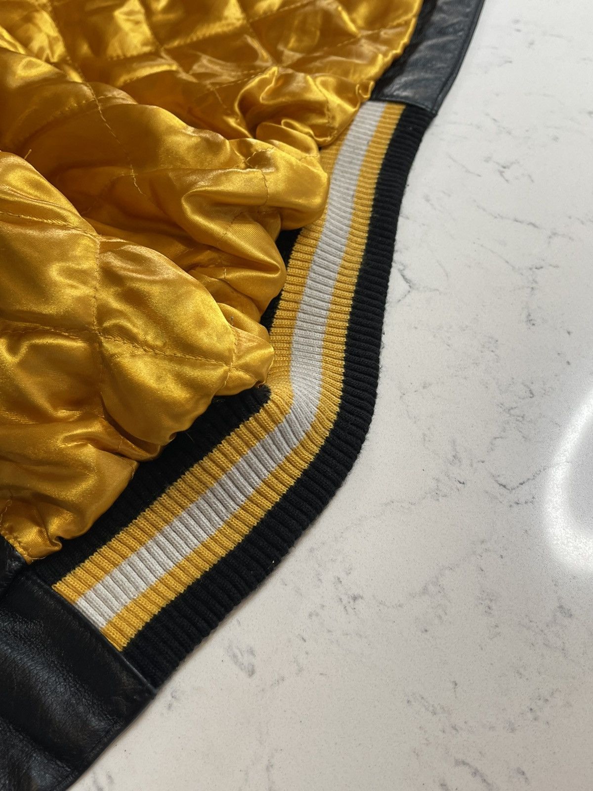 G-III Pittsburgh Steelers 5-Time Superbowl GIII Leather Jacket XL Size US XL / EU 56 / 4 - 20 Thumbnail