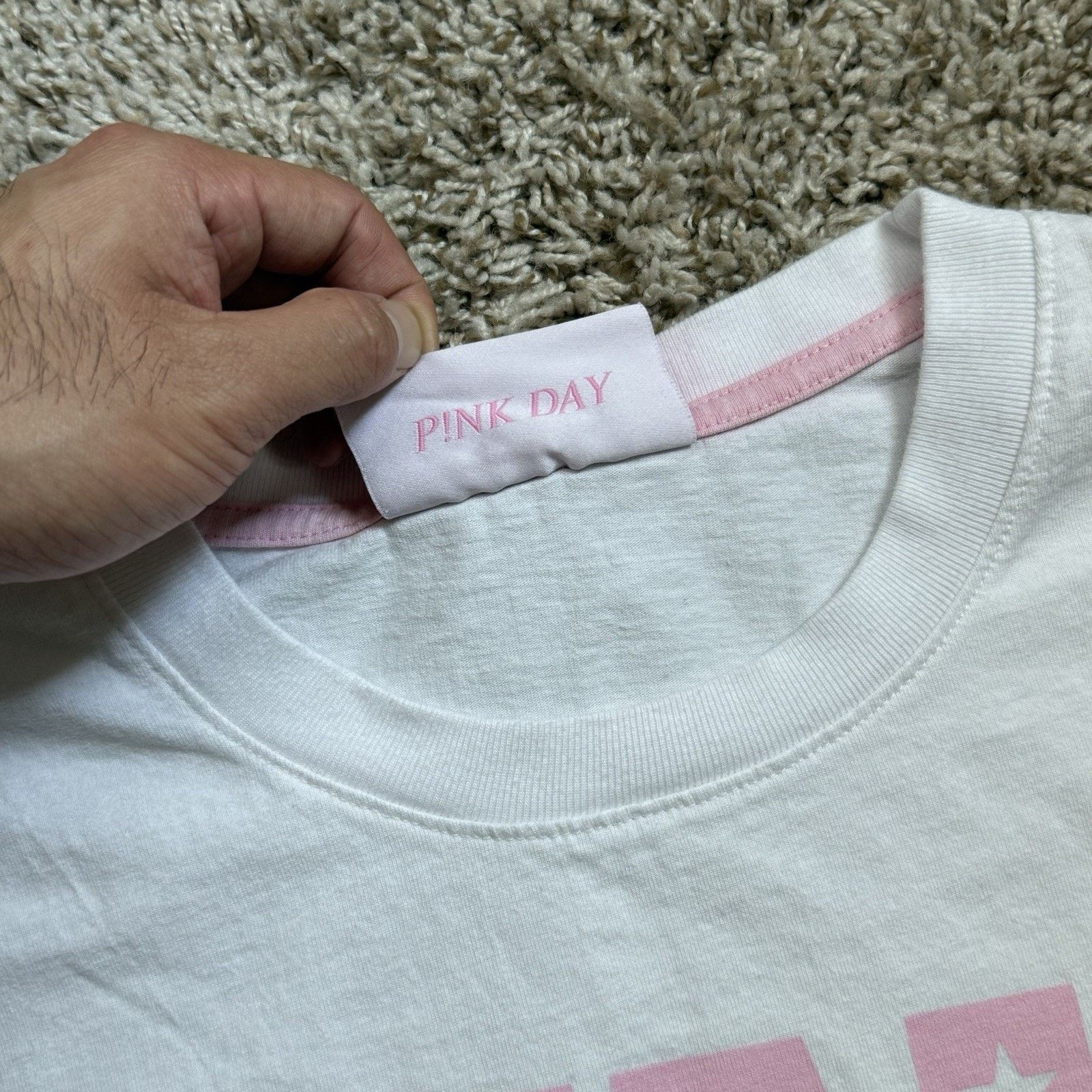 Lil Uzi Vert × Seventh Heaven Pink Tape Lil Uzi x Seventh Heaven Band Tee White T-Shirt XL Size US XL / EU 56 / 4 - 3 Thumbnail