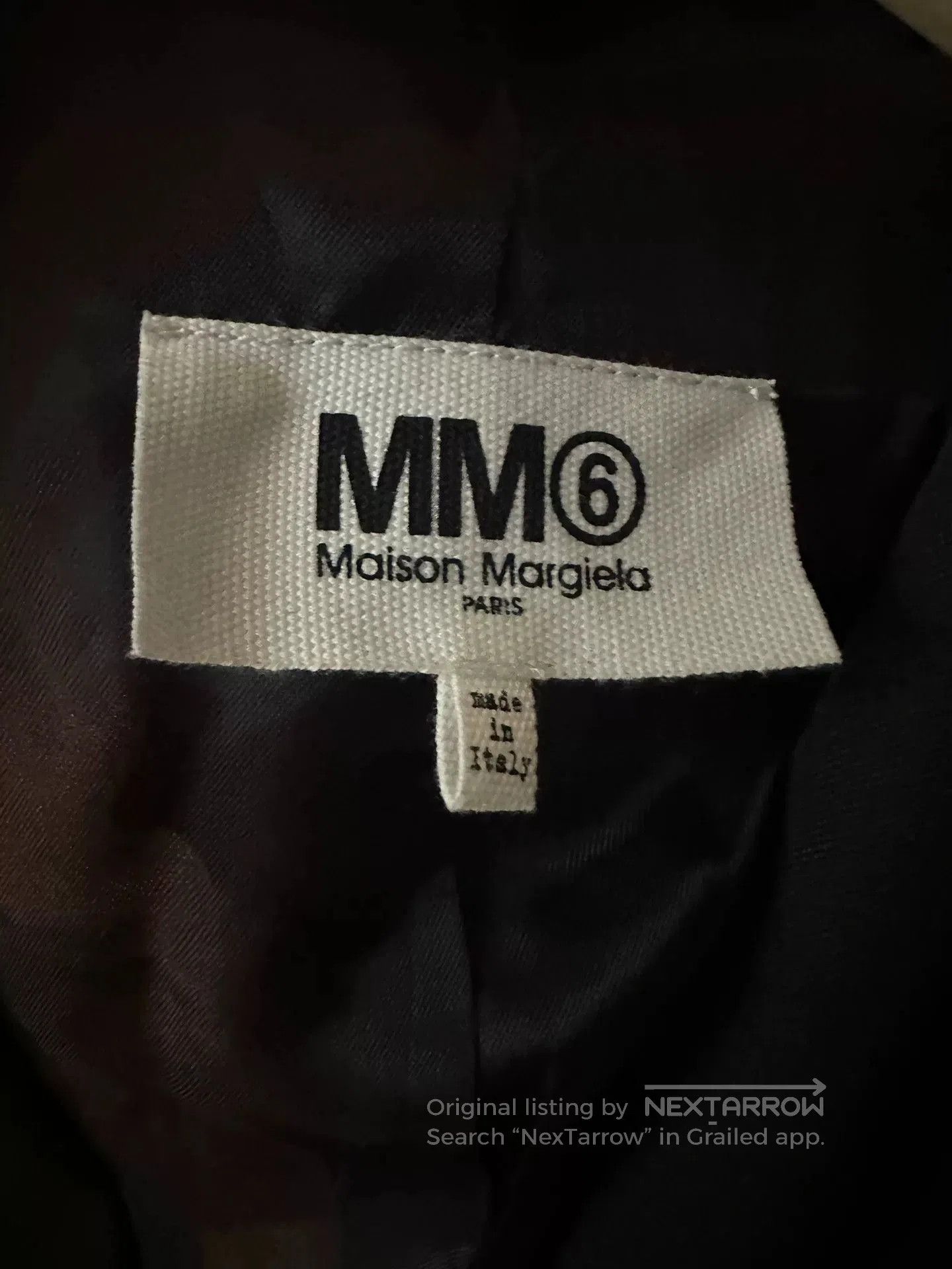 Maison Margiela maison margiela fringe blazer in black. Size US M / EU 48-50 / 2 - 3 Thumbnail