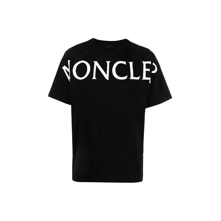 Moncler Moncler SS21 Oversized Logo Print Short-Sleeve T-Shirt Size US L / EU 52-54 / 3 - 1 Thumbnail