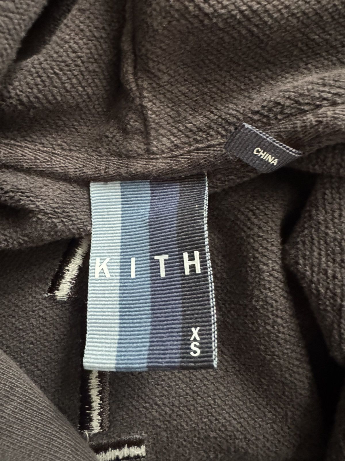 Kith Kith Men’s Full Zip Cargo Hoodie (Espresso/Grey) Size US XS / EU 42 / 0 - 8 Thumbnail