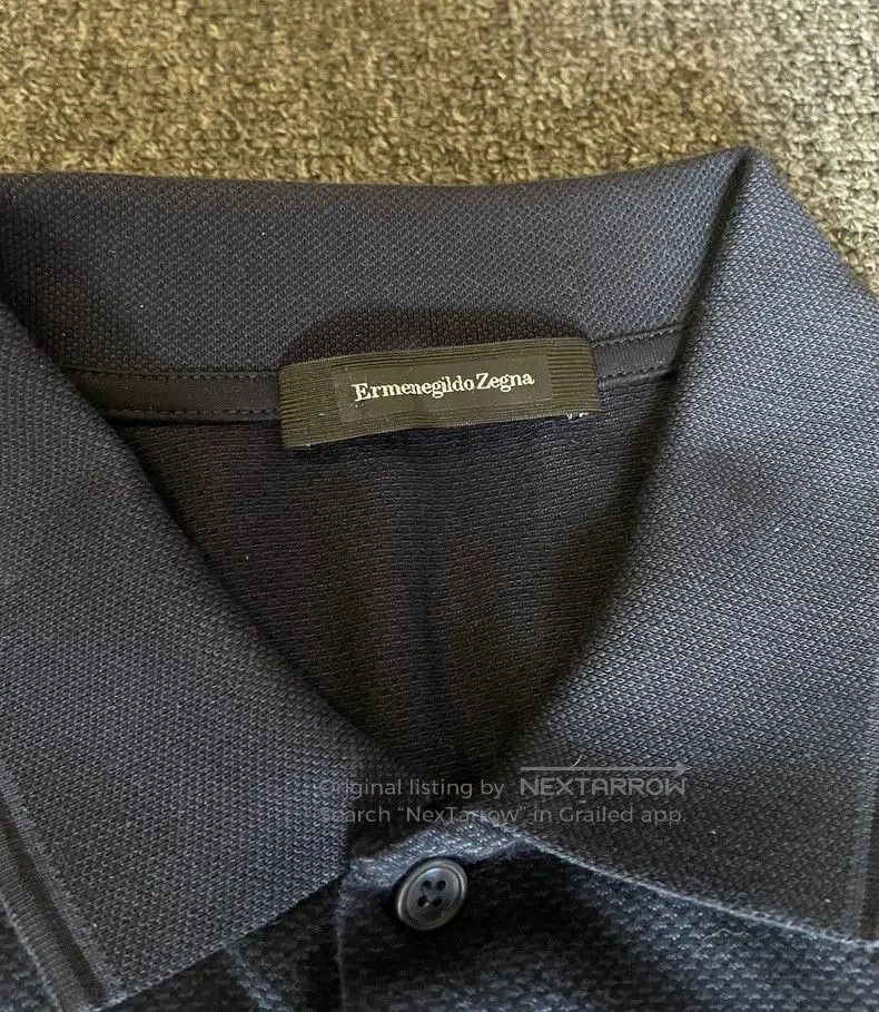 Ermenegildo Zegna Ermenegildo Zegna Short Sleeve Polo. Size US M / EU 48-50 / 2 - 3 Thumbnail