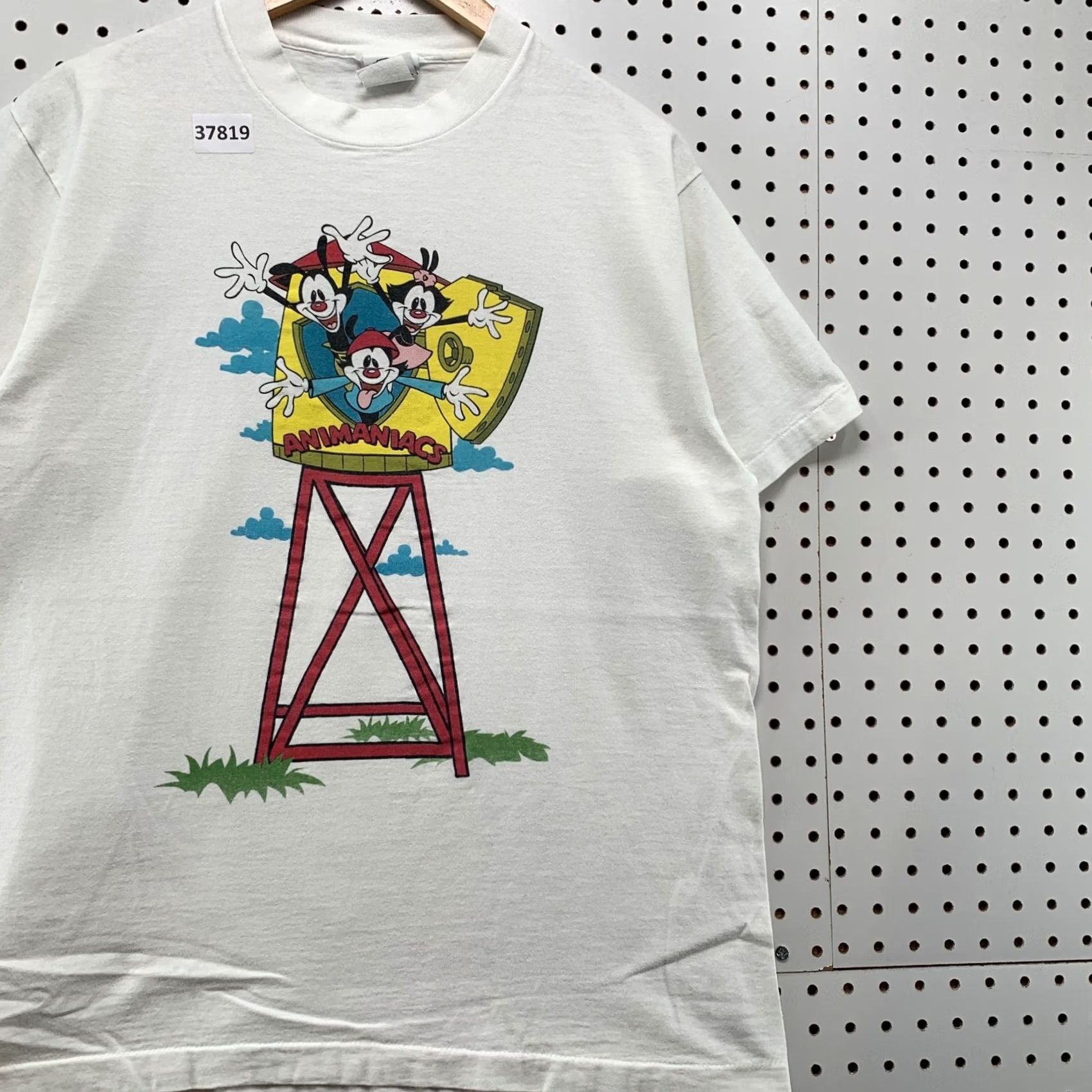 Vintage VINTAGE Animaniacs Shirt Mens XL White RARE WB Graphic USA 90s Size US XL / EU 56 / 4 - 7 Thumbnail