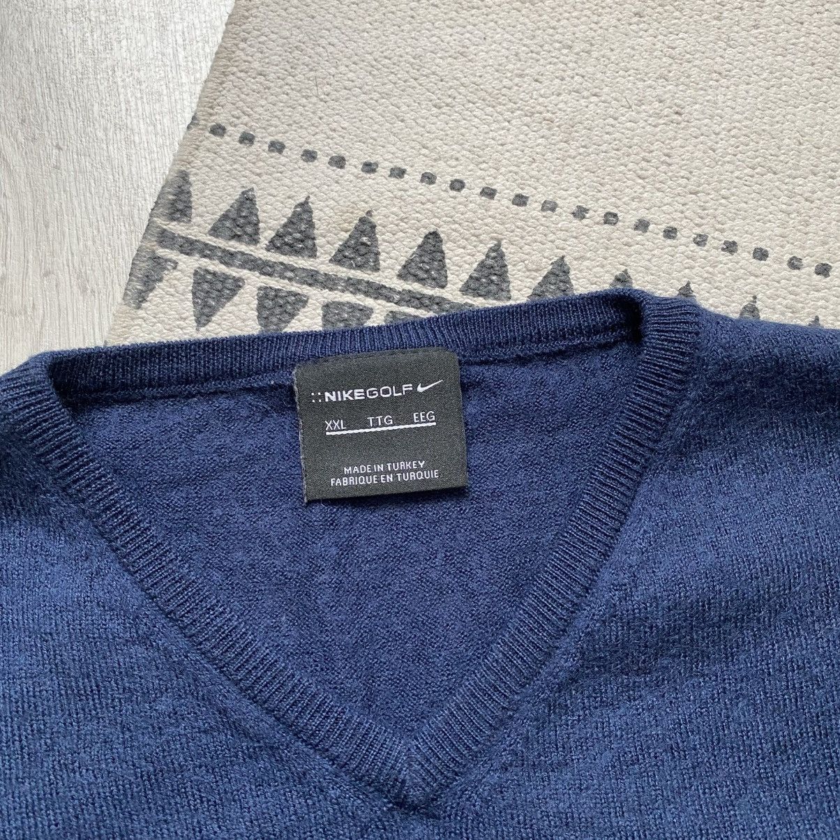 Nike Vintage 00s Nike Golf Wool sweater vest Y2K Size US XL / EU 56 / 4 - 5 Thumbnail