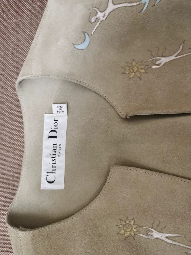 Dior Christian Dior Leather Sleeveless Vest Size US M / EU 48-50 / 2 - 5 Thumbnail
