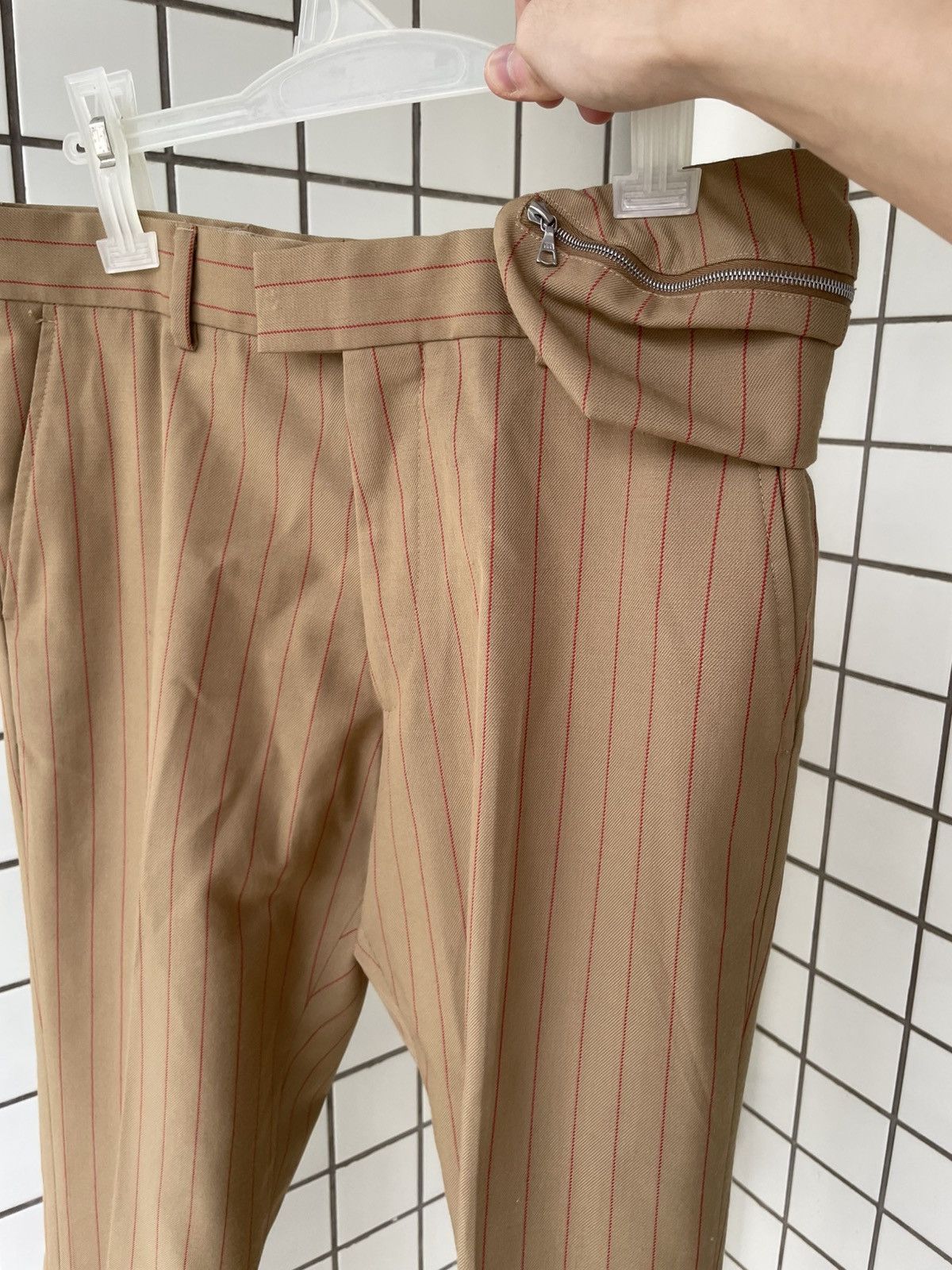 Dries Van Noten Dries Van Noten SS20 pinstripe trouser Size US 32 / EU 48 - 3 Thumbnail